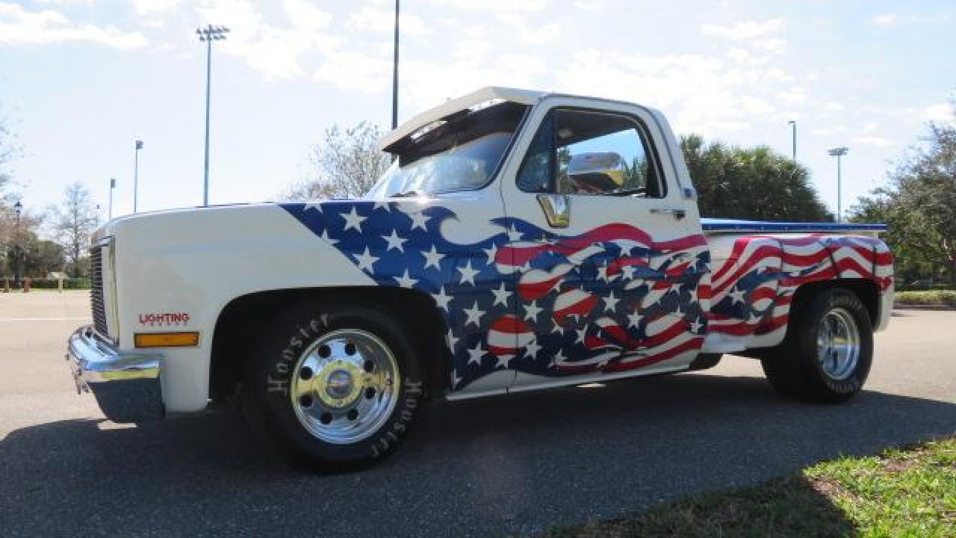 1986 White /Black Chevrolet Silverado 1500 Custom Deluxe 2WD (2GCDC14H5G1) with an 5.0L V8 OHV engine, located at 4301 Oak Circle #19, Boca Raton, FL, 33431, (954) 561-2499, 26.388861, -80.084038 - You are looking at an Absolutely Stunning Show Winning 1986 Chevy C10 Stepside that had a frame off restoration. This is a highly decorated show truck that has won many trophies across many different categories. It's radical and turns heads everywhere. This truck went through a highly meticulous fra - Photo#14