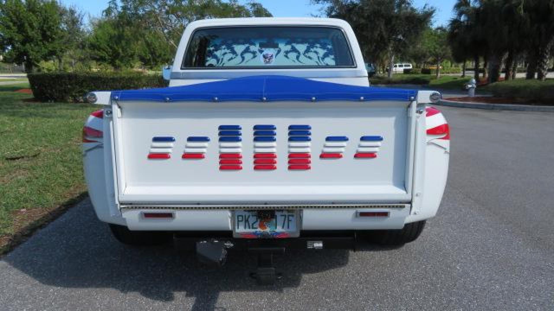 1986 White /Black Chevrolet Silverado 1500 Custom Deluxe 2WD (2GCDC14H5G1) with an 5.0L V8 OHV engine, located at 4301 Oak Circle #19, Boca Raton, FL, 33431, (954) 561-2499, 26.388861, -80.084038 - You are looking at an Absolutely Stunning Show Winning 1986 Chevy C10 Stepside that had a frame off restoration. This is a highly decorated show truck that has won many trophies across many different categories. It's radical and turns heads everywhere. This truck went through a highly meticulous fra - Photo#21