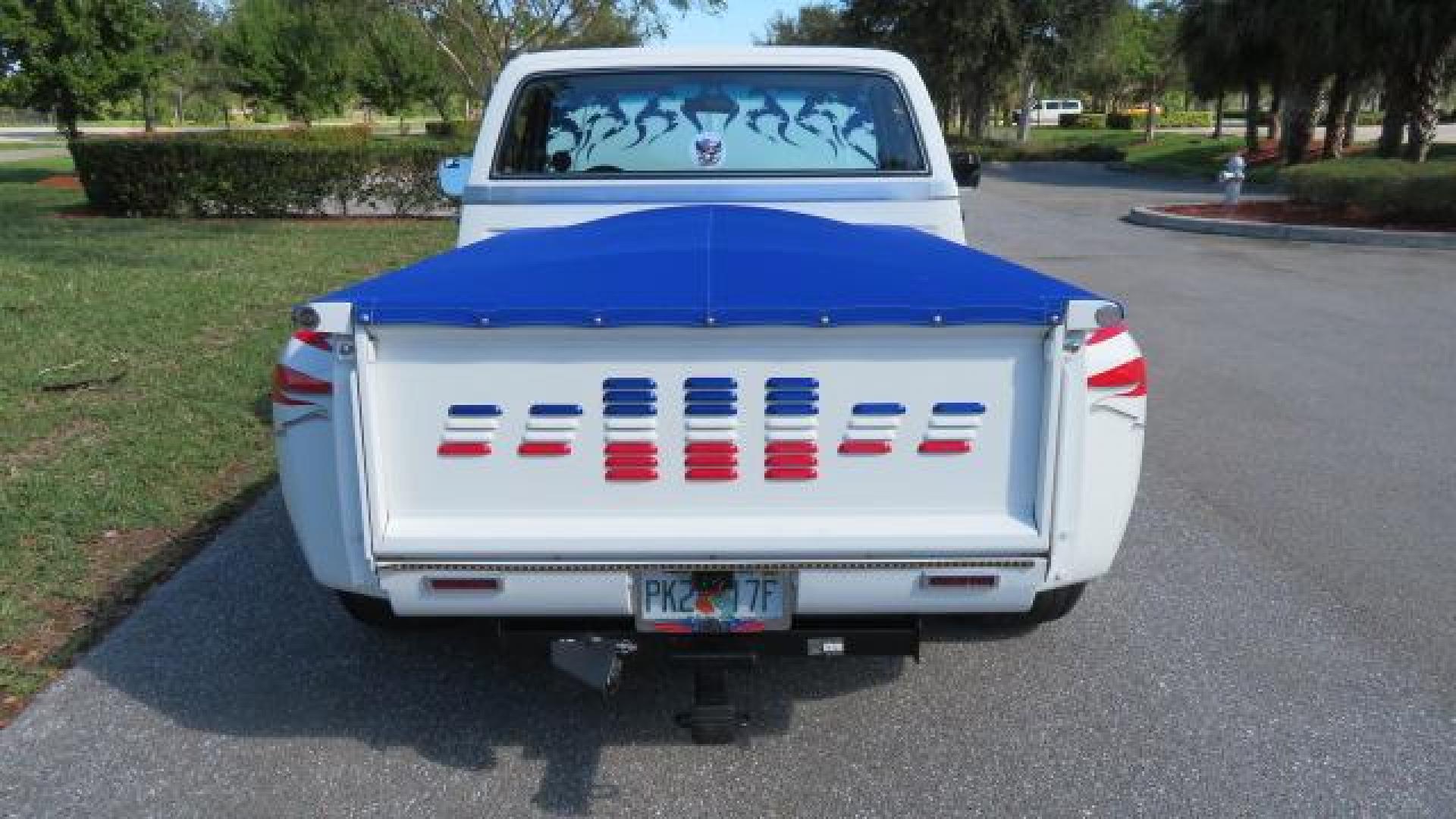 1986 White /Black Chevrolet Silverado 1500 Custom Deluxe 2WD (2GCDC14H5G1) with an 5.0L V8 OHV engine, located at 4301 Oak Circle #19, Boca Raton, FL, 33431, (954) 561-2499, 26.388861, -80.084038 - You are looking at an Absolutely Stunning Show Winning 1986 Chevy C10 Stepside that had a frame off restoration. This is a highly decorated show truck that has won many trophies across many different categories. It's radical and turns heads everywhere. This truck went through a highly meticulous fra - Photo#22