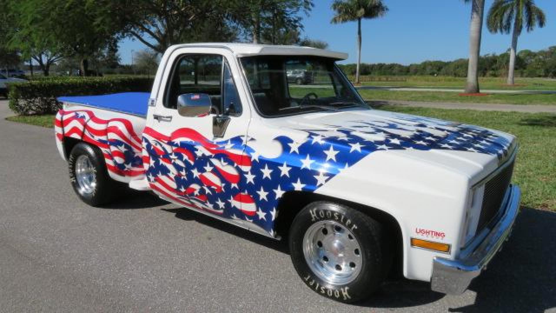 1986 White /Black Chevrolet Silverado 1500 Custom Deluxe 2WD (2GCDC14H5G1) with an 5.0L V8 OHV engine, located at 4301 Oak Circle #19, Boca Raton, FL, 33431, (954) 561-2499, 26.388861, -80.084038 - You are looking at an Absolutely Stunning Show Winning 1986 Chevy C10 Stepside that had a frame off restoration. This is a highly decorated show truck that has won many trophies across many different categories. It's radical and turns heads everywhere. This truck went through a highly meticulous fra - Photo#29