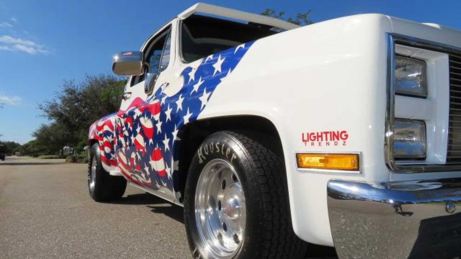 1986 White /Black Chevrolet Silverado 1500 Custom Deluxe 2WD (2GCDC14H5G1) with an 5.0L V8 OHV engine, located at 4301 Oak Circle #19, Boca Raton, FL, 33431, (954) 561-2499, 26.388861, -80.084038 - You are looking at an Absolutely Stunning Show Winning 1986 Chevy C10 Stepside that had a frame off restoration. This is a highly decorated show truck that has won many trophies across many different categories. It's radical and turns heads everywhere. This truck went through a highly meticulous fra - Photo#45