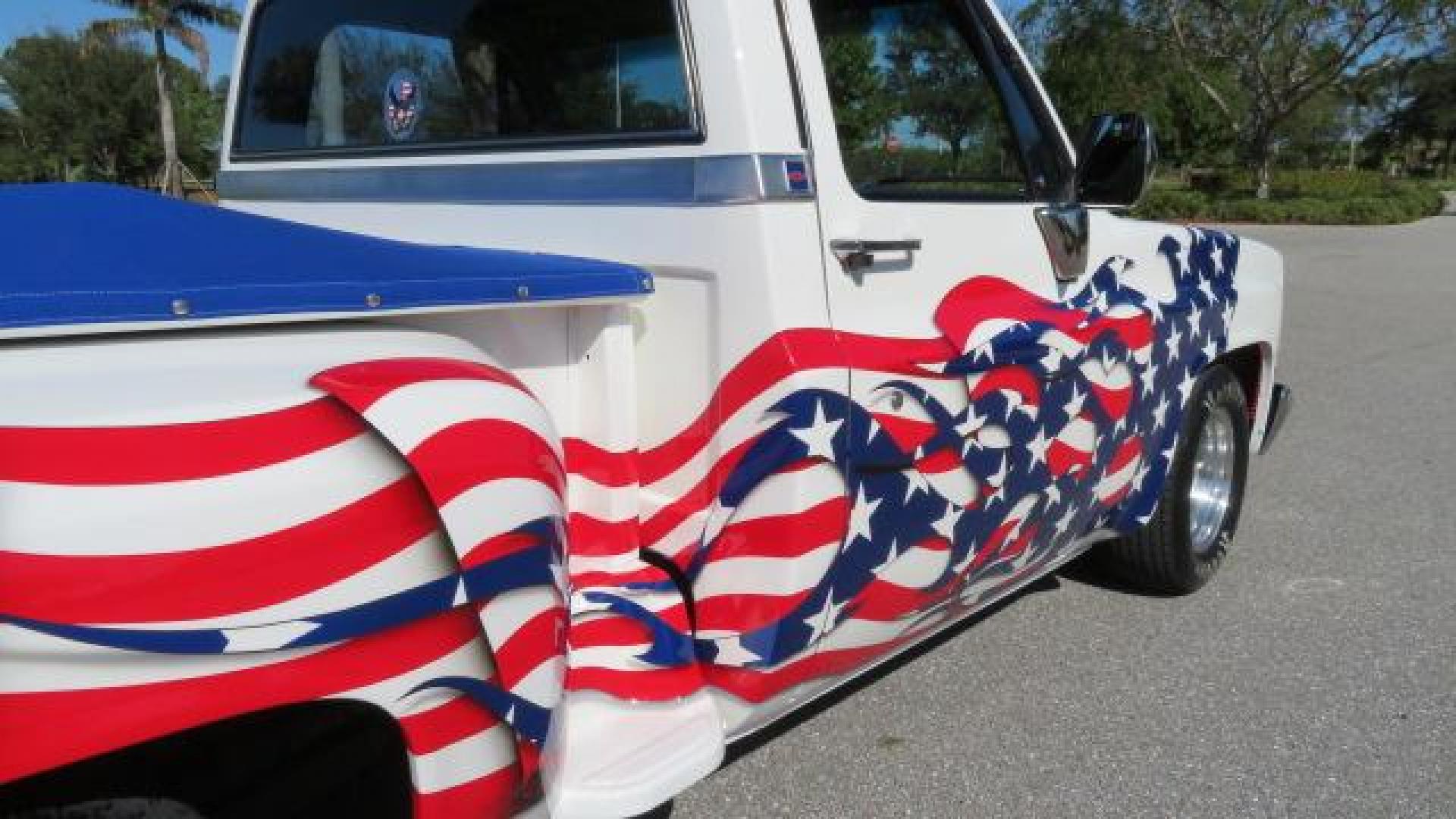 1986 White /Black Chevrolet Silverado 1500 Custom Deluxe 2WD (2GCDC14H5G1) with an 5.0L V8 OHV engine, located at 4301 Oak Circle #19, Boca Raton, FL, 33431, (954) 561-2499, 26.388861, -80.084038 - You are looking at an Absolutely Stunning Show Winning 1986 Chevy C10 Stepside that had a frame off restoration. This is a highly decorated show truck that has won many trophies across many different categories. It's radical and turns heads everywhere. This truck went through a highly meticulous fra - Photo#50