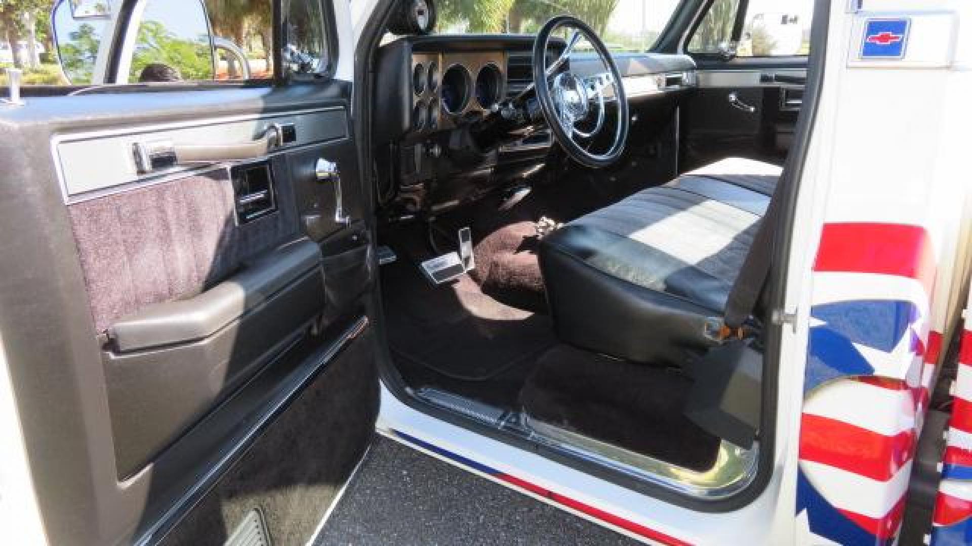 1986 White /Black Chevrolet Silverado 1500 Custom Deluxe 2WD (2GCDC14H5G1) with an 5.0L V8 OHV engine, located at 4301 Oak Circle #19, Boca Raton, FL, 33431, (954) 561-2499, 26.388861, -80.084038 - You are looking at an Absolutely Stunning Show Winning 1986 Chevy C10 Stepside that had a frame off restoration. This is a highly decorated show truck that has won many trophies across many different categories. It's radical and turns heads everywhere. This truck went through a highly meticulous fra - Photo#64