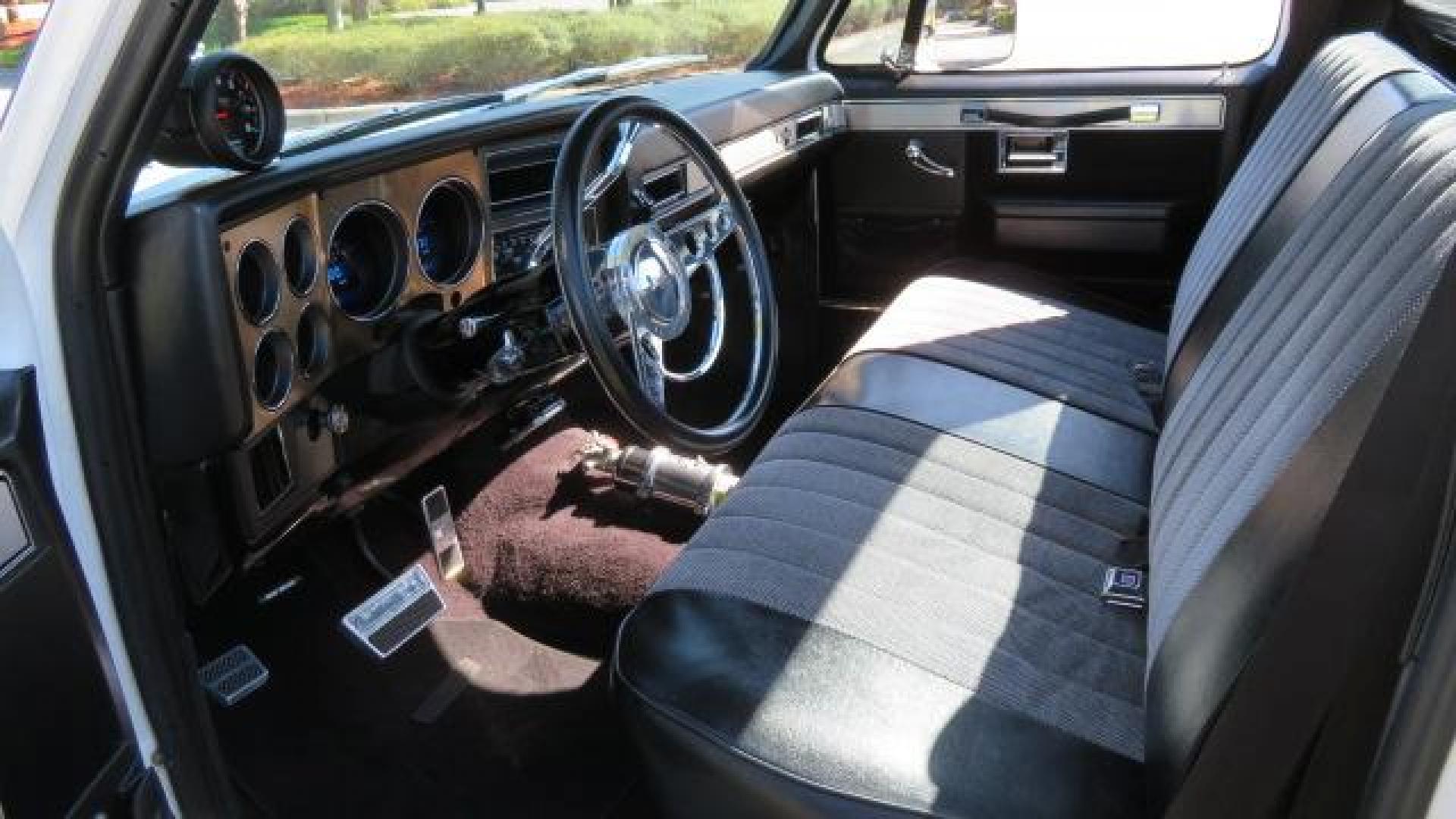 1986 White /Black Chevrolet Silverado 1500 Custom Deluxe 2WD (2GCDC14H5G1) with an 5.0L V8 OHV engine, located at 4301 Oak Circle #19, Boca Raton, FL, 33431, (954) 561-2499, 26.388861, -80.084038 - You are looking at an Absolutely Stunning Show Winning 1986 Chevy C10 Stepside that had a frame off restoration. This is a highly decorated show truck that has won many trophies across many different categories. It's radical and turns heads everywhere. This truck went through a highly meticulous fra - Photo#67