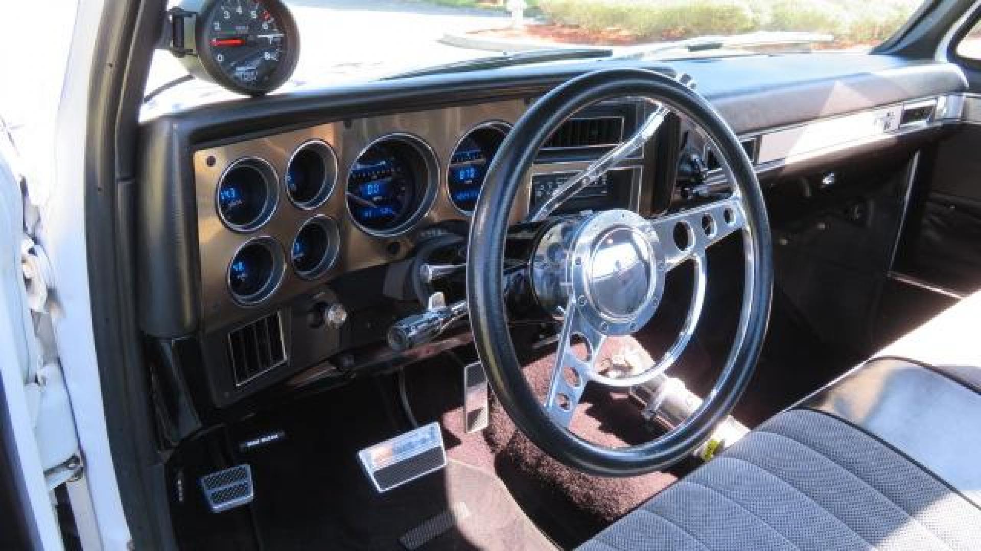 1986 White /Black Chevrolet Silverado 1500 Custom Deluxe 2WD (2GCDC14H5G1) with an 5.0L V8 OHV engine, located at 4301 Oak Circle #19, Boca Raton, FL, 33431, (954) 561-2499, 26.388861, -80.084038 - You are looking at an Absolutely Stunning Show Winning 1986 Chevy C10 Stepside that had a frame off restoration. This is a highly decorated show truck that has won many trophies across many different categories. It's radical and turns heads everywhere. This truck went through a highly meticulous fra - Photo#68