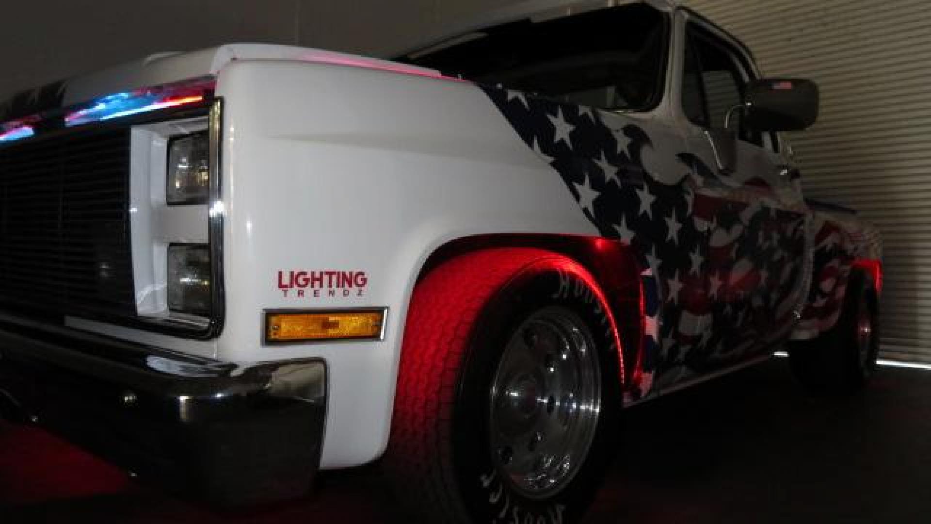 1986 White /Black Chevrolet Silverado 1500 Custom Deluxe 2WD (2GCDC14H5G1) with an 5.0L V8 OHV engine, located at 4301 Oak Circle #19, Boca Raton, FL, 33431, (954) 561-2499, 26.388861, -80.084038 - You are looking at an Absolutely Stunning Show Winning 1986 Chevy C10 Stepside that had a frame off restoration. This is a highly decorated show truck that has won many trophies across many different categories. It's radical and turns heads everywhere. This truck went through a highly meticulous fra - Photo#91