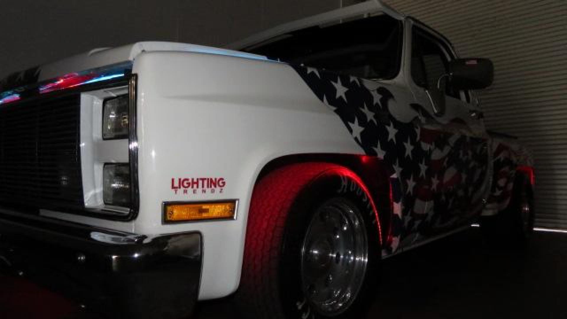 1986 White /Black Chevrolet Silverado 1500 Custom Deluxe 2WD (2GCDC14H5G1) with an 5.0L V8 OHV engine, located at 4301 Oak Circle #19, Boca Raton, FL, 33431, (954) 561-2499, 26.388861, -80.084038 - You are looking at an Absolutely Stunning Show Winning 1986 Chevy C10 Stepside that had a frame off restoration. This is a highly decorated show truck that has won many trophies across many different categories. It's radical and turns heads everywhere. This truck went through a highly meticulous fra - Photo#92