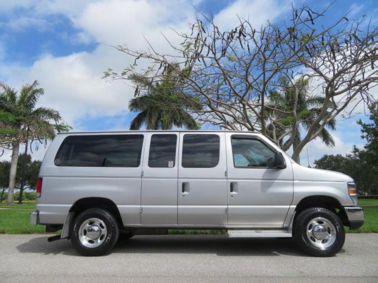 2010 Gold Ford Econoline Wagon E-150 (1FTNE1EL6AD) with an 5.4L V8 SOHC 16V engine, 4-Speed Automatic transmission, located at 4301 Oak Circle #19, Boca Raton, FL, 33431, (954) 561-2499, 26.388861, -80.084038 - You are looking at a Beautiful 2010 Ford Econoline Handicap Wheelchair Converison Van Tuscany VMI Conversion with 48K Original Miles, Ricon Side Entry Wheelchair Lift (the lift is almost brand new), 800lbs Capacity Lift, Raised Side Entry Doors, L Track Ratchet Tie-Downs in the floor, Factory Naviga - Photo#99