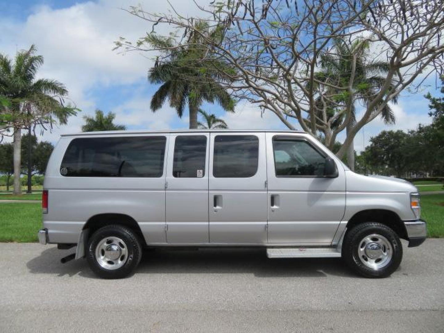 2010 Gold Ford Econoline Wagon E-150 (1FTNE1EL6AD) with an 5.4L V8 SOHC 16V engine, 4-Speed Automatic transmission, located at 4301 Oak Circle #19, Boca Raton, FL, 33431, (954) 561-2499, 26.388861, -80.084038 - You are looking at a Beautiful 2010 Ford Econoline Handicap Wheelchair Converison Van Tuscany VMI Conversion with 48K Original Miles, Ricon Side Entry Wheelchair Lift (the lift is almost brand new), 800lbs Capacity Lift, Raised Side Entry Doors, L Track Ratchet Tie-Downs in the floor, Factory Naviga - Photo#101