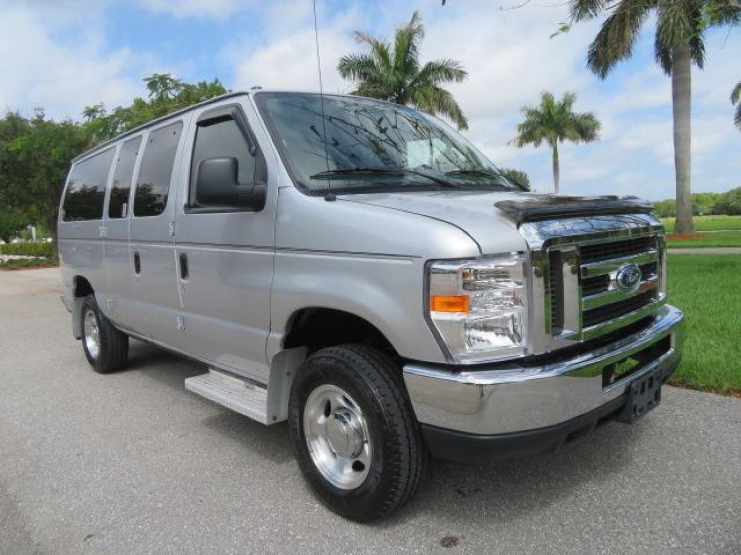 2010 Gold Ford Econoline Wagon E-150 (1FTNE1EL6AD) with an 5.4L V8 SOHC 16V engine, 4-Speed Automatic transmission, located at 4301 Oak Circle #19, Boca Raton, FL, 33431, (954) 561-2499, 26.388861, -80.084038 - You are looking at a Beautiful 2010 Ford Econoline Handicap Wheelchair Converison Van Tuscany VMI Conversion with 48K Original Miles, Ricon Side Entry Wheelchair Lift (the lift is almost brand new), 800lbs Capacity Lift, Raised Side Entry Doors, L Track Ratchet Tie-Downs in the floor, Factory Naviga - Photo#102