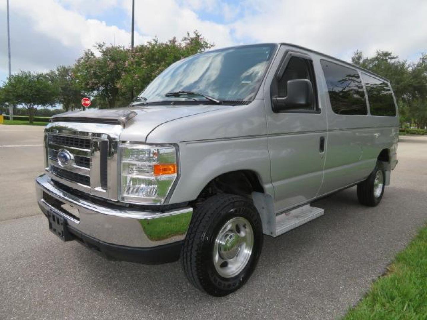 2010 Gold Ford Econoline Wagon E-150 (1FTNE1EL6AD) with an 5.4L V8 SOHC 16V engine, 4-Speed Automatic transmission, located at 4301 Oak Circle #19, Boca Raton, FL, 33431, (954) 561-2499, 26.388861, -80.084038 - You are looking at a Beautiful 2010 Ford Econoline Handicap Wheelchair Converison Van Tuscany VMI Conversion with 48K Original Miles, Ricon Side Entry Wheelchair Lift (the lift is almost brand new), 800lbs Capacity Lift, Raised Side Entry Doors, L Track Ratchet Tie-Downs in the floor, Factory Naviga - Photo#105