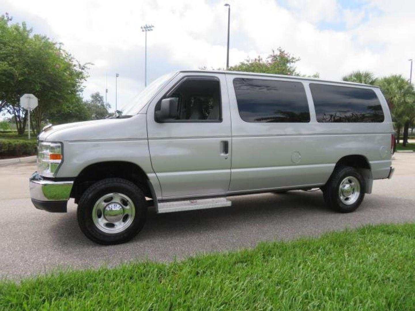 2010 Gold Ford Econoline Wagon E-150 (1FTNE1EL6AD) with an 5.4L V8 SOHC 16V engine, 4-Speed Automatic transmission, located at 4301 Oak Circle #19, Boca Raton, FL, 33431, (954) 561-2499, 26.388861, -80.084038 - You are looking at a Beautiful 2010 Ford Econoline Handicap Wheelchair Converison Van Tuscany VMI Conversion with 48K Original Miles, Ricon Side Entry Wheelchair Lift (the lift is almost brand new), 800lbs Capacity Lift, Raised Side Entry Doors, L Track Ratchet Tie-Downs in the floor, Factory Naviga - Photo#106