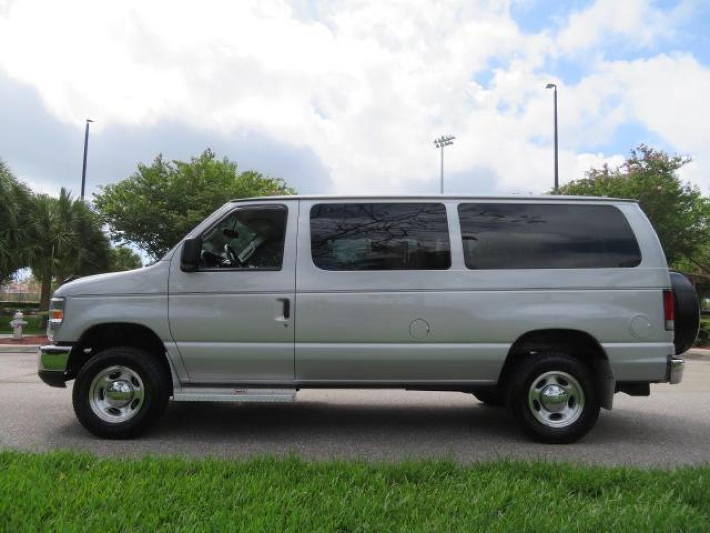 2010 Gold Ford Econoline Wagon E-150 (1FTNE1EL6AD) with an 5.4L V8 SOHC 16V engine, 4-Speed Automatic transmission, located at 4301 Oak Circle #19, Boca Raton, FL, 33431, (954) 561-2499, 26.388861, -80.084038 - You are looking at a Beautiful 2010 Ford Econoline Handicap Wheelchair Converison Van Tuscany VMI Conversion with 48K Original Miles, Ricon Side Entry Wheelchair Lift (the lift is almost brand new), 800lbs Capacity Lift, Raised Side Entry Doors, L Track Ratchet Tie-Downs in the floor, Factory Naviga - Photo#107