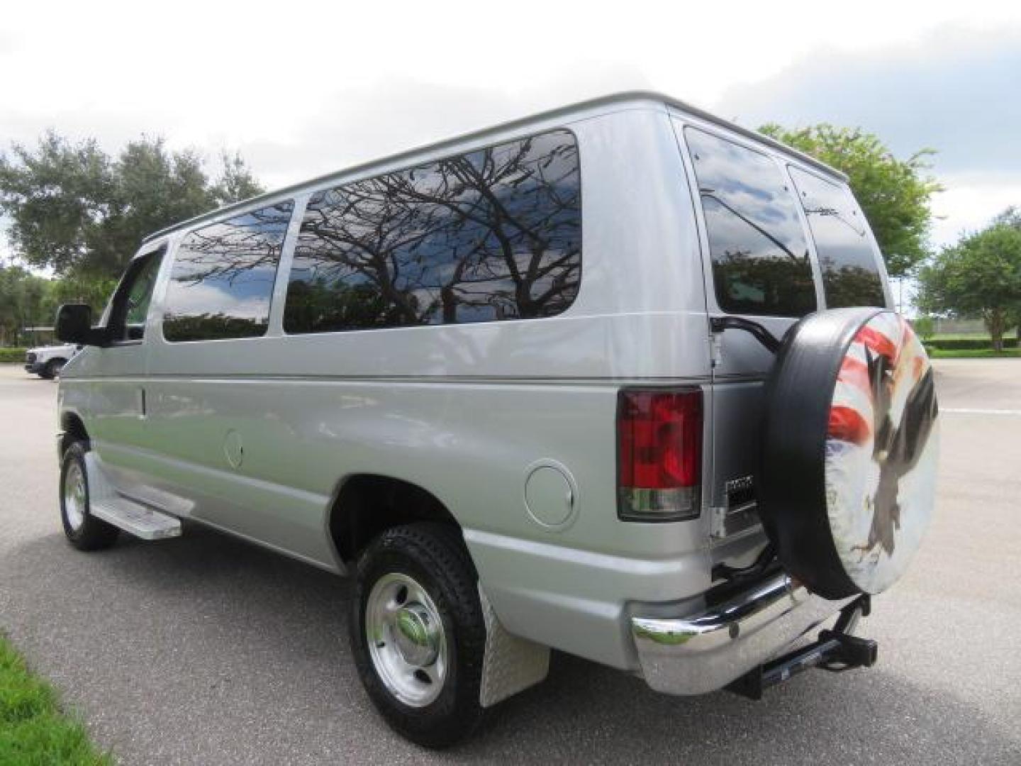 2010 Gold Ford Econoline Wagon E-150 (1FTNE1EL6AD) with an 5.4L V8 SOHC 16V engine, 4-Speed Automatic transmission, located at 4301 Oak Circle #19, Boca Raton, FL, 33431, (954) 561-2499, 26.388861, -80.084038 - You are looking at a Beautiful 2010 Ford Econoline Handicap Wheelchair Converison Van Tuscany VMI Conversion with 48K Original Miles, Ricon Side Entry Wheelchair Lift (the lift is almost brand new), 800lbs Capacity Lift, Raised Side Entry Doors, L Track Ratchet Tie-Downs in the floor, Factory Naviga - Photo#109