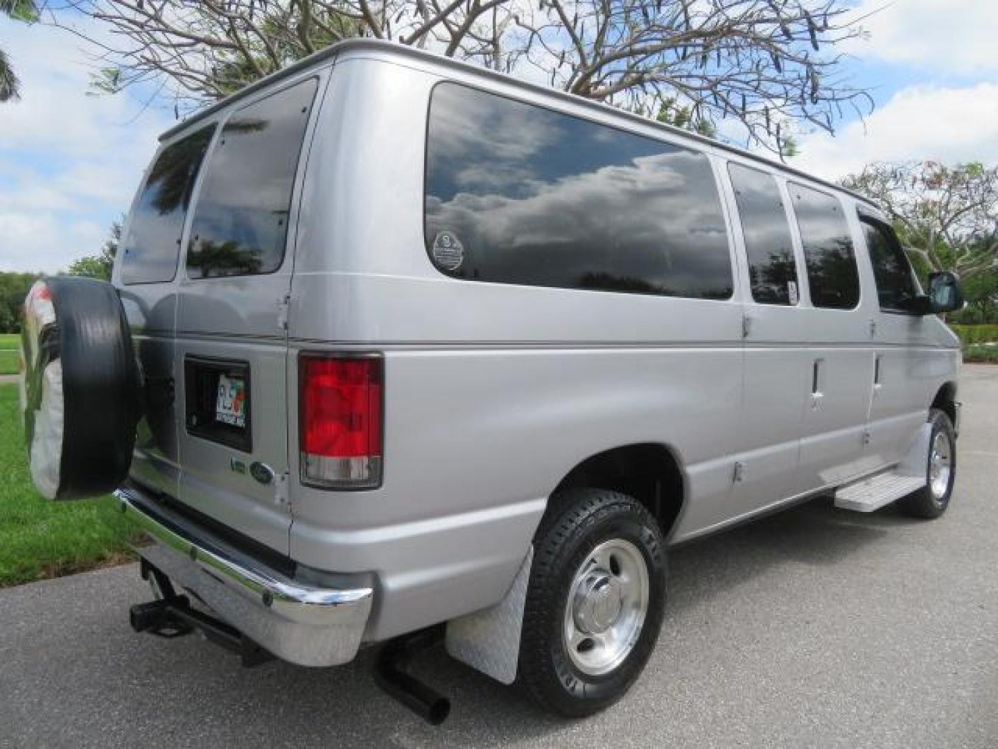 2010 Gold Ford Econoline Wagon E-150 (1FTNE1EL6AD) with an 5.4L V8 SOHC 16V engine, 4-Speed Automatic transmission, located at 4301 Oak Circle #19, Boca Raton, FL, 33431, (954) 561-2499, 26.388861, -80.084038 - You are looking at a Beautiful 2010 Ford Econoline Handicap Wheelchair Converison Van Tuscany VMI Conversion with 48K Original Miles, Ricon Side Entry Wheelchair Lift (the lift is almost brand new), 800lbs Capacity Lift, Raised Side Entry Doors, L Track Ratchet Tie-Downs in the floor, Factory Naviga - Photo#111