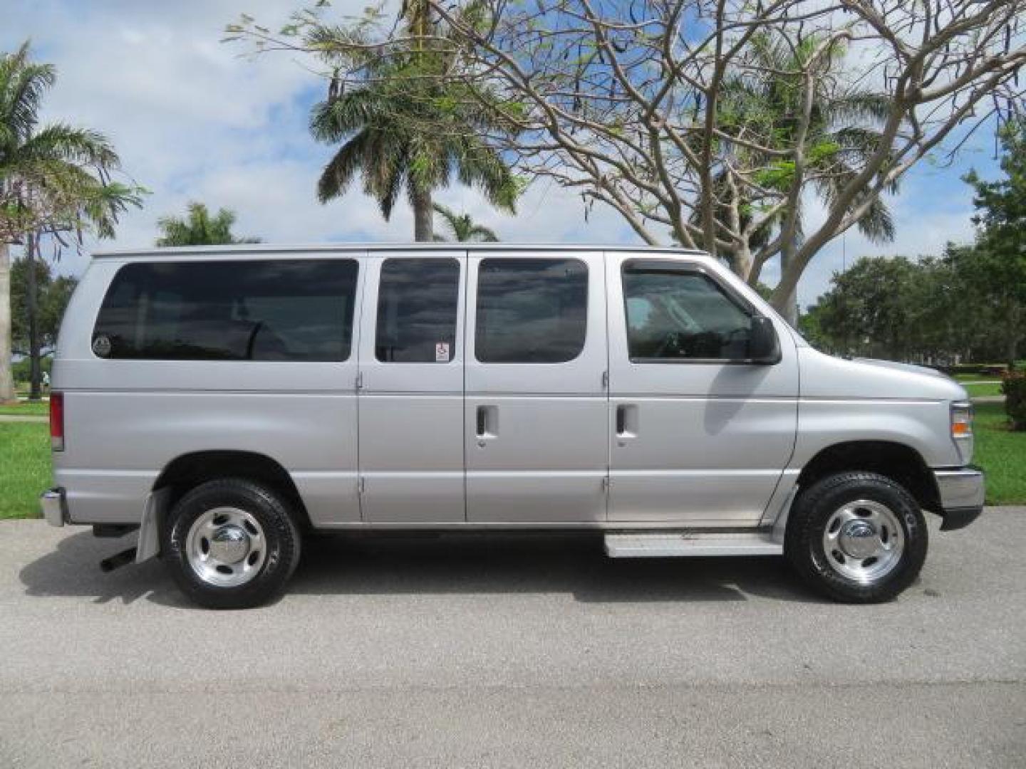 2010 Gold Ford Econoline Wagon E-150 (1FTNE1EL6AD) with an 5.4L V8 SOHC 16V engine, 4-Speed Automatic transmission, located at 4301 Oak Circle #19, Boca Raton, FL, 33431, (954) 561-2499, 26.388861, -80.084038 - You are looking at a Beautiful 2010 Ford Econoline Handicap Wheelchair Converison Van Tuscany VMI Conversion with 48K Original Miles, Ricon Side Entry Wheelchair Lift (the lift is almost brand new), 800lbs Capacity Lift, Raised Side Entry Doors, L Track Ratchet Tie-Downs in the floor, Factory Naviga - Photo#121