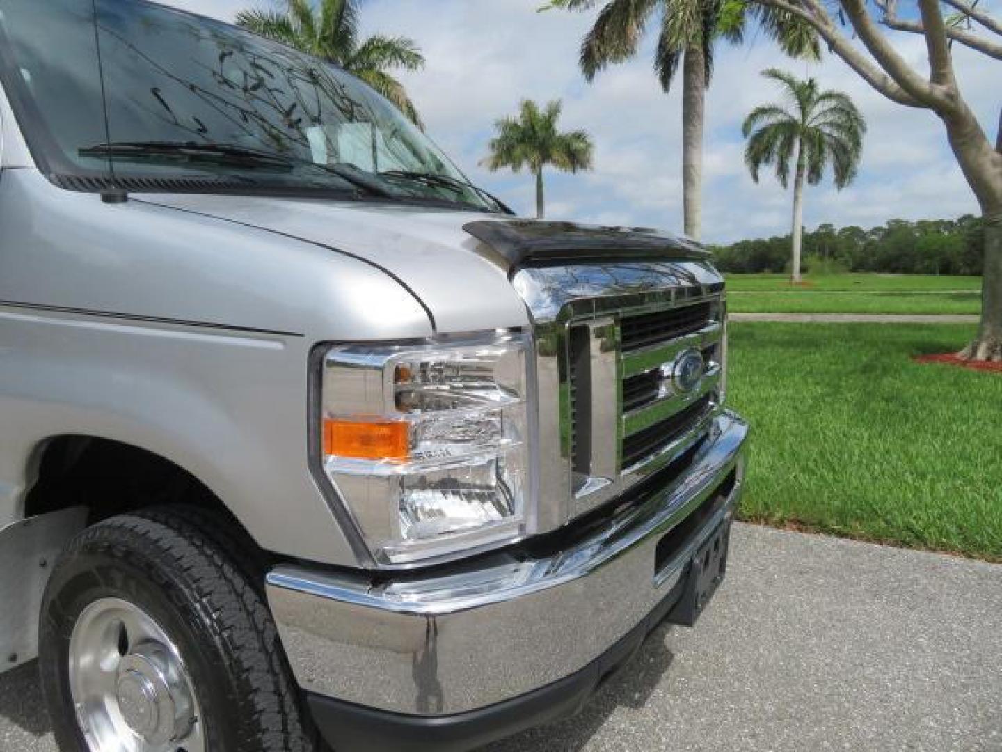 2010 Gold Ford Econoline Wagon E-150 (1FTNE1EL6AD) with an 5.4L V8 SOHC 16V engine, 4-Speed Automatic transmission, located at 4301 Oak Circle #19, Boca Raton, FL, 33431, (954) 561-2499, 26.388861, -80.084038 - You are looking at a Beautiful 2010 Ford Econoline Handicap Wheelchair Converison Van Tuscany VMI Conversion with 48K Original Miles, Ricon Side Entry Wheelchair Lift (the lift is almost brand new), 800lbs Capacity Lift, Raised Side Entry Doors, L Track Ratchet Tie-Downs in the floor, Factory Naviga - Photo#122