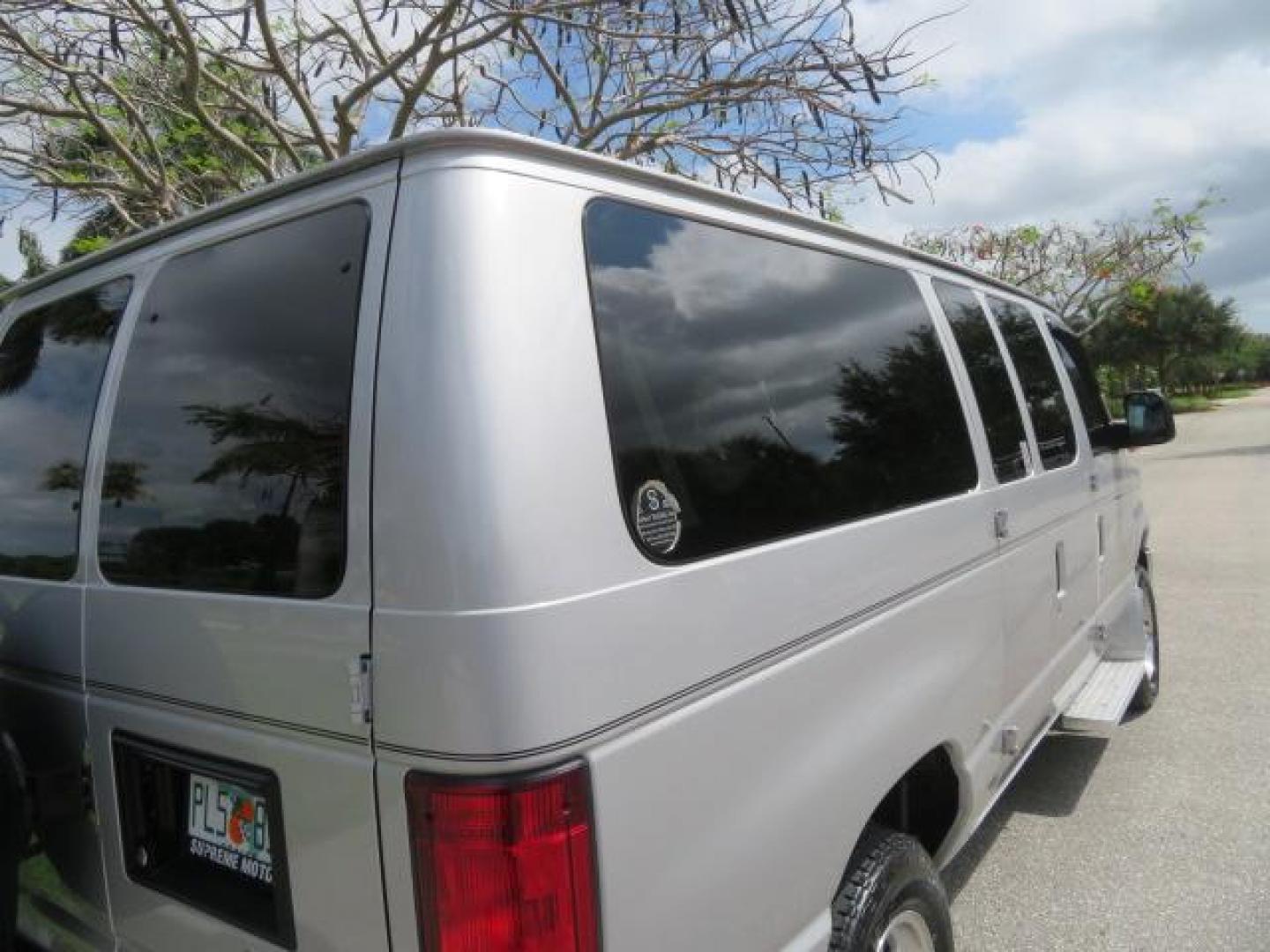 2010 Gold Ford Econoline Wagon E-150 (1FTNE1EL6AD) with an 5.4L V8 SOHC 16V engine, 4-Speed Automatic transmission, located at 4301 Oak Circle #19, Boca Raton, FL, 33431, (954) 561-2499, 26.388861, -80.084038 - You are looking at a Beautiful 2010 Ford Econoline Handicap Wheelchair Converison Van Tuscany VMI Conversion with 48K Original Miles, Ricon Side Entry Wheelchair Lift (the lift is almost brand new), 800lbs Capacity Lift, Raised Side Entry Doors, L Track Ratchet Tie-Downs in the floor, Factory Naviga - Photo#125