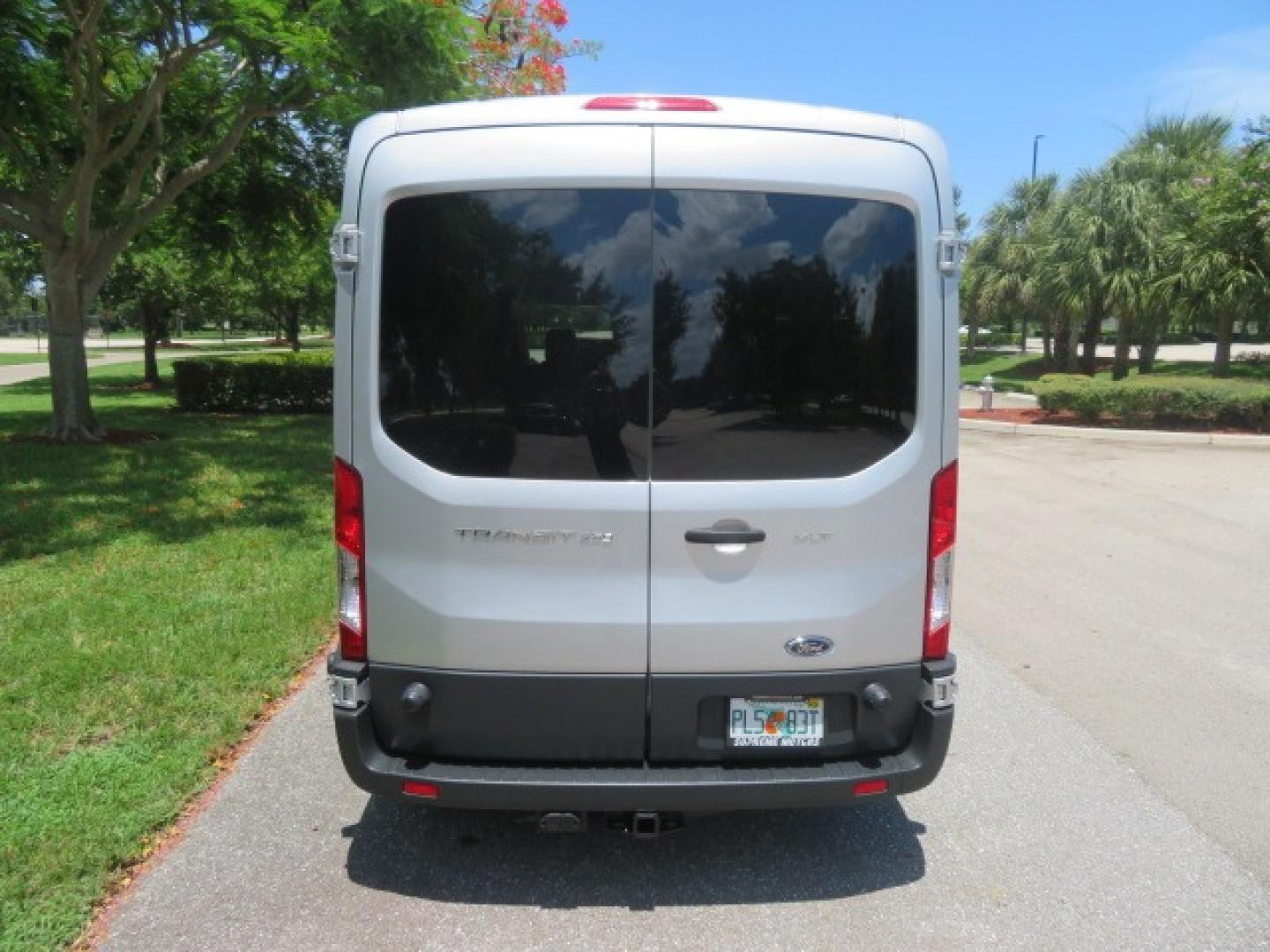 2015 Silver Ford Transit 350 Wagon Low Roof XL 60/40 Pass. 148-in. WB (1FBAX2CM3FK) with an 3.7L V6 DOHC 24V engine, 6-Speed Automatic transmission, located at 4301 Oak Circle #19, Boca Raton, FL, 33431, (954) 561-2499, 26.388861, -80.084038 - Photo#23