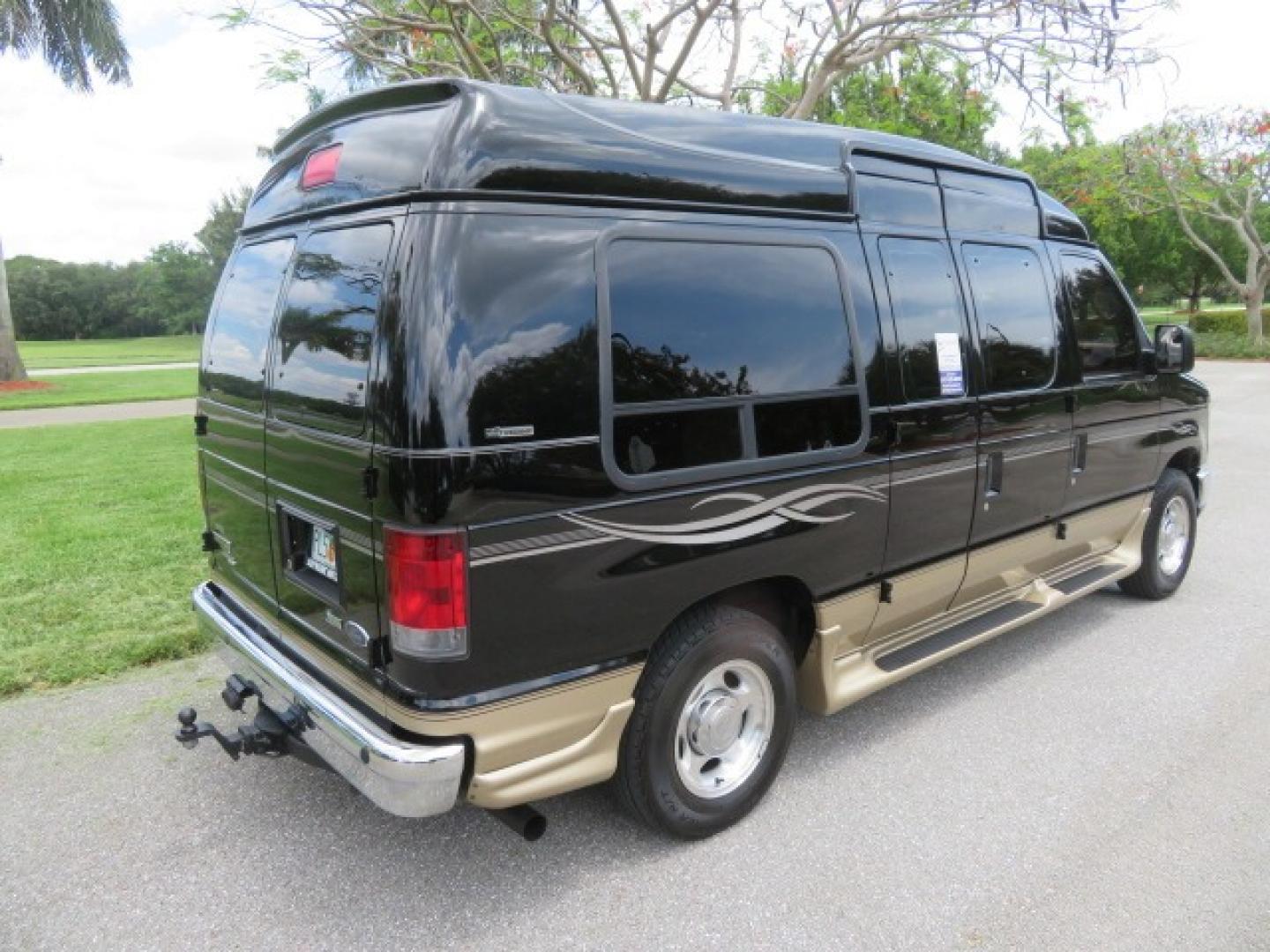 2013 Black Ford E-Series Van E-150 (1FDNE1EL6DD) with an 5.4L V8 SOHC 16V FFV engine, 4-Speed Automatic transmission, located at 4301 Oak Circle #19, Boca Raton, FL, 33431, (954) 561-2499, 26.388861, -80.084038 - Photo#28