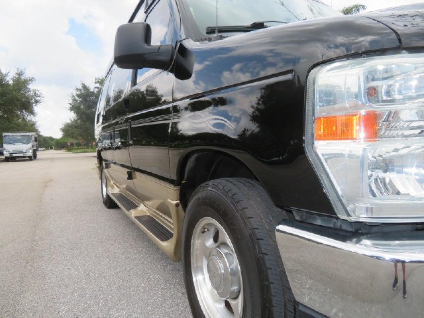 2013 Black Ford E-Series Van E-150 (1FDNE1EL6DD) with an 5.4L V8 SOHC 16V FFV engine, 4-Speed Automatic transmission, located at 4301 Oak Circle #19, Boca Raton, FL, 33431, (954) 561-2499, 26.388861, -80.084038 - Photo#31