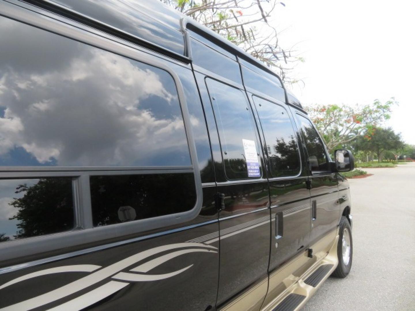 2013 Black Ford E-Series Van E-150 (1FDNE1EL6DD) with an 5.4L V8 SOHC 16V FFV engine, 4-Speed Automatic transmission, located at 4301 Oak Circle #19, Boca Raton, FL, 33431, (954) 561-2499, 26.388861, -80.084038 - Photo#34