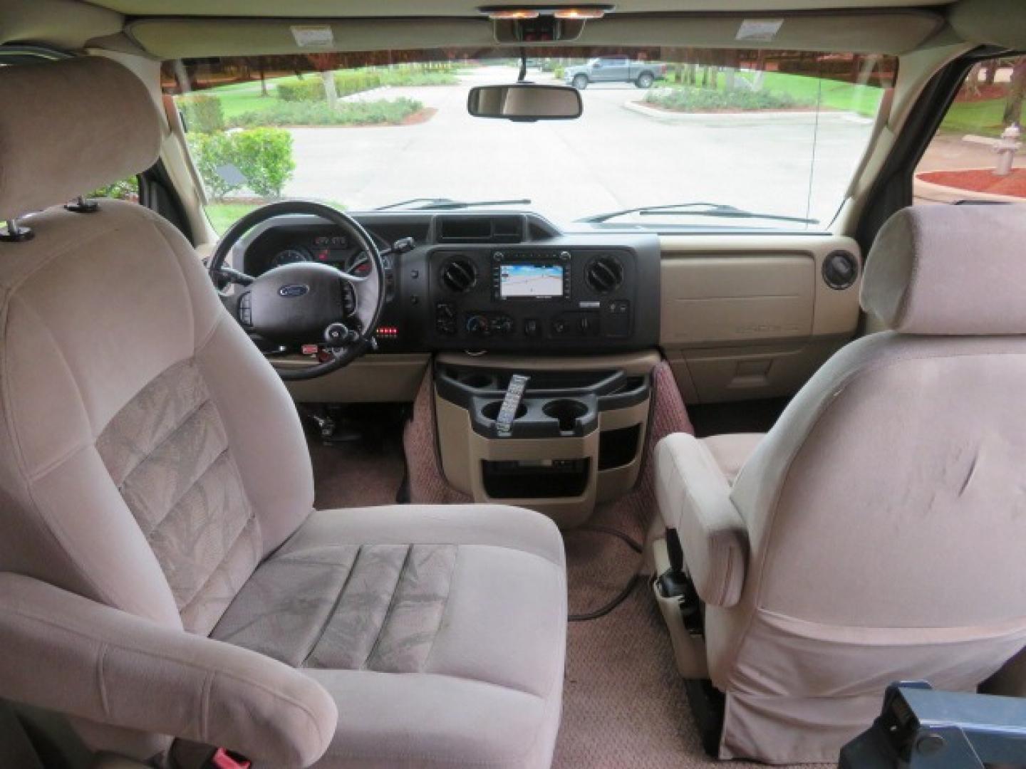 2013 Black Ford E-Series Van E-150 (1FDNE1EL6DD) with an 5.4L V8 SOHC 16V FFV engine, 4-Speed Automatic transmission, located at 4301 Oak Circle #19, Boca Raton, FL, 33431, (954) 561-2499, 26.388861, -80.084038 - Photo#60