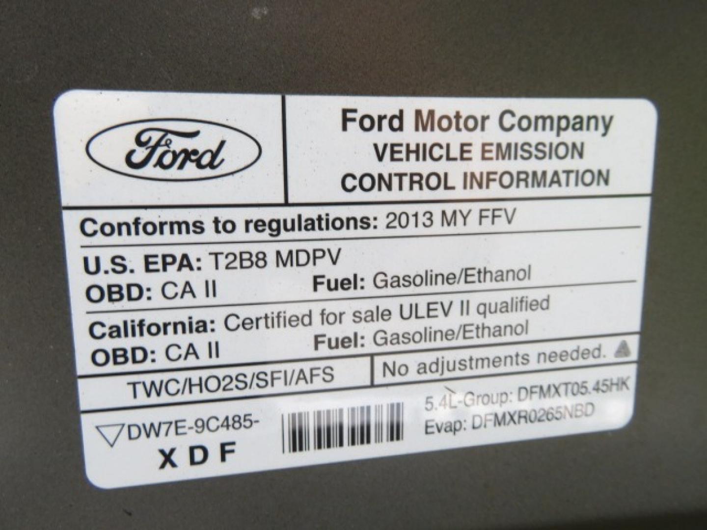 2013 Black Ford E-Series Van E-150 (1FDNE1EL6DD) with an 5.4L V8 SOHC 16V FFV engine, 4-Speed Automatic transmission, located at 4301 Oak Circle #19, Boca Raton, FL, 33431, (954) 561-2499, 26.388861, -80.084038 - Photo#95