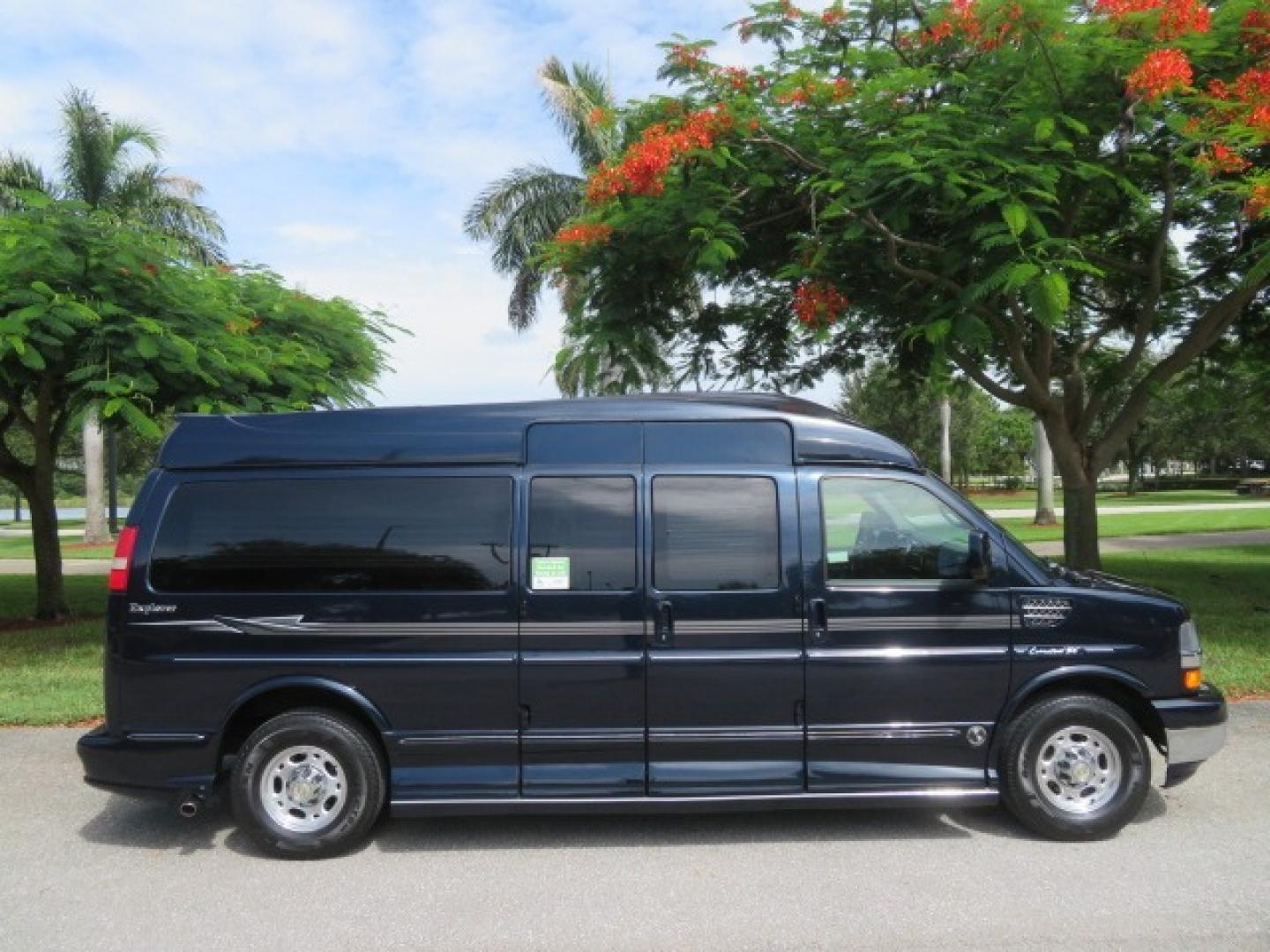 2012 Dark Blue /GRAY Chevrolet Express G2500 3LT RV (1GBWGLCG1C1) with an 6.0L V8 OHV 16V FFV engine, 6-Speed Automatic transmission, located at 4301 Oak Circle #19, Boca Raton, FL, 33431, (954) 561-2499, 26.388861, -80.084038 - You are looking at a Gorgeous 2012 Chevy Express Extended 2500 Handicap Wheelchair Conversion Van Explorer High Top Conversion with 47K Original Miles, Raised Side Entry Doors, Braun Side Wheelchair Lift with Wire Pendant Controls, Tie Down System, Plush Interior, Heated Seats, Back Up Camera, Rear - Photo#19