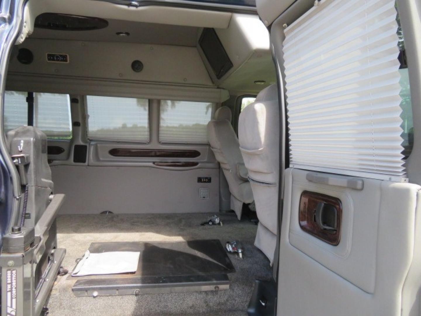 2012 Dark Blue /GRAY Chevrolet Express G2500 3LT RV (1GBWGLCG1C1) with an 6.0L V8 OHV 16V FFV engine, 6-Speed Automatic transmission, located at 4301 Oak Circle #19, Boca Raton, FL, 33431, (954) 561-2499, 26.388861, -80.084038 - You are looking at a Gorgeous 2012 Chevy Express Extended 2500 Handicap Wheelchair Conversion Van Explorer High Top Conversion with 47K Original Miles, Raised Side Entry Doors, Braun Side Wheelchair Lift with Wire Pendant Controls, Tie Down System, Plush Interior, Heated Seats, Back Up Camera, Rear - Photo#53