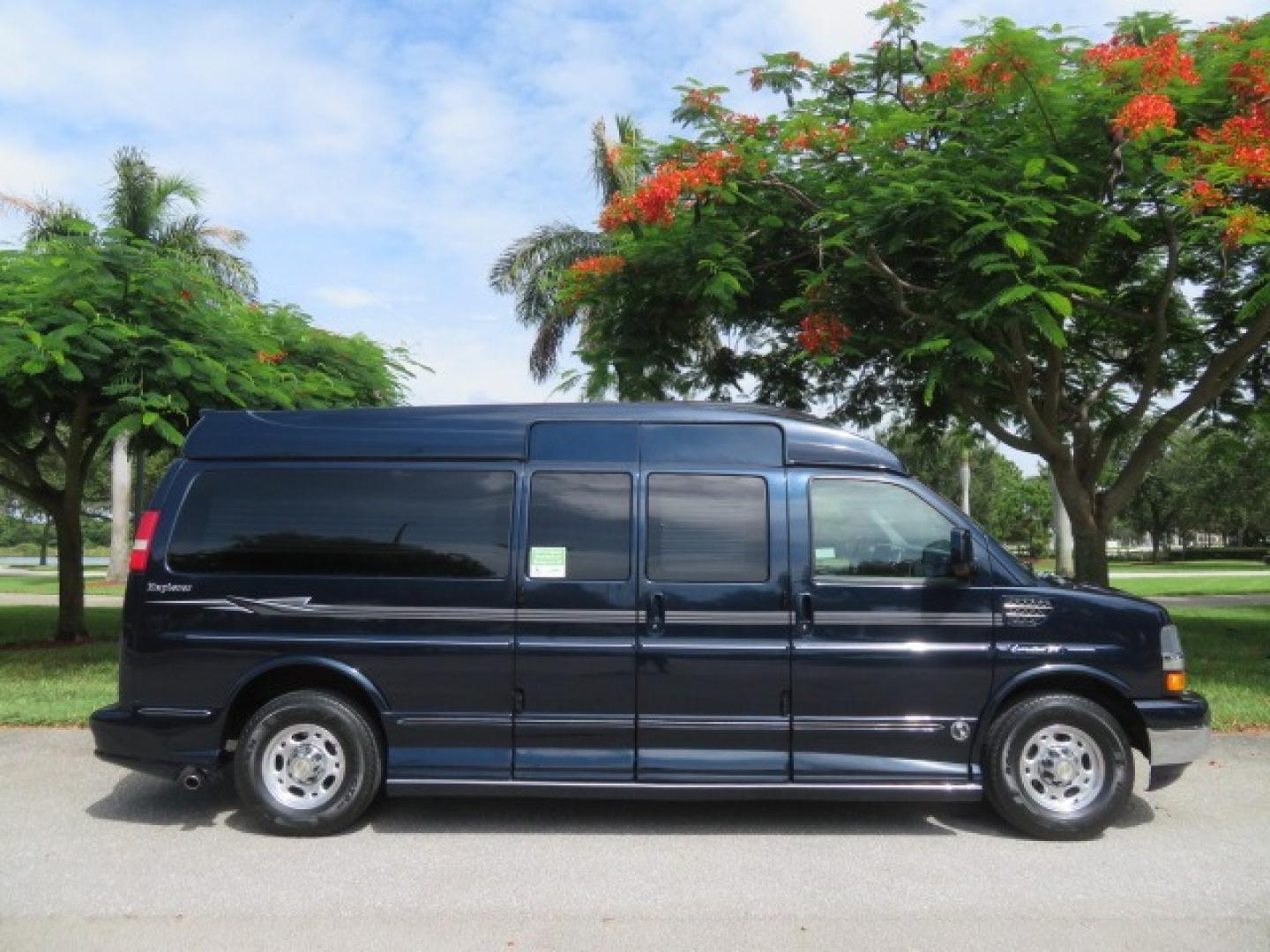 2012 Dark Blue /GRAY Chevrolet Express G2500 3LT RV (1GBWGLCG1C1) with an 6.0L V8 OHV 16V FFV engine, 6-Speed Automatic transmission, located at 4301 Oak Circle #19, Boca Raton, FL, 33431, (954) 561-2499, 26.388861, -80.084038 - You are looking at a Gorgeous 2012 Chevy Express Extended 2500 Handicap Wheelchair Conversion Van Explorer High Top Conversion with 47K Original Miles, Raised Side Entry Doors, Braun Side Wheelchair Lift with Wire Pendant Controls, Tie Down System, Plush Interior, Heated Seats, Back Up Camera, Rear - Photo#5