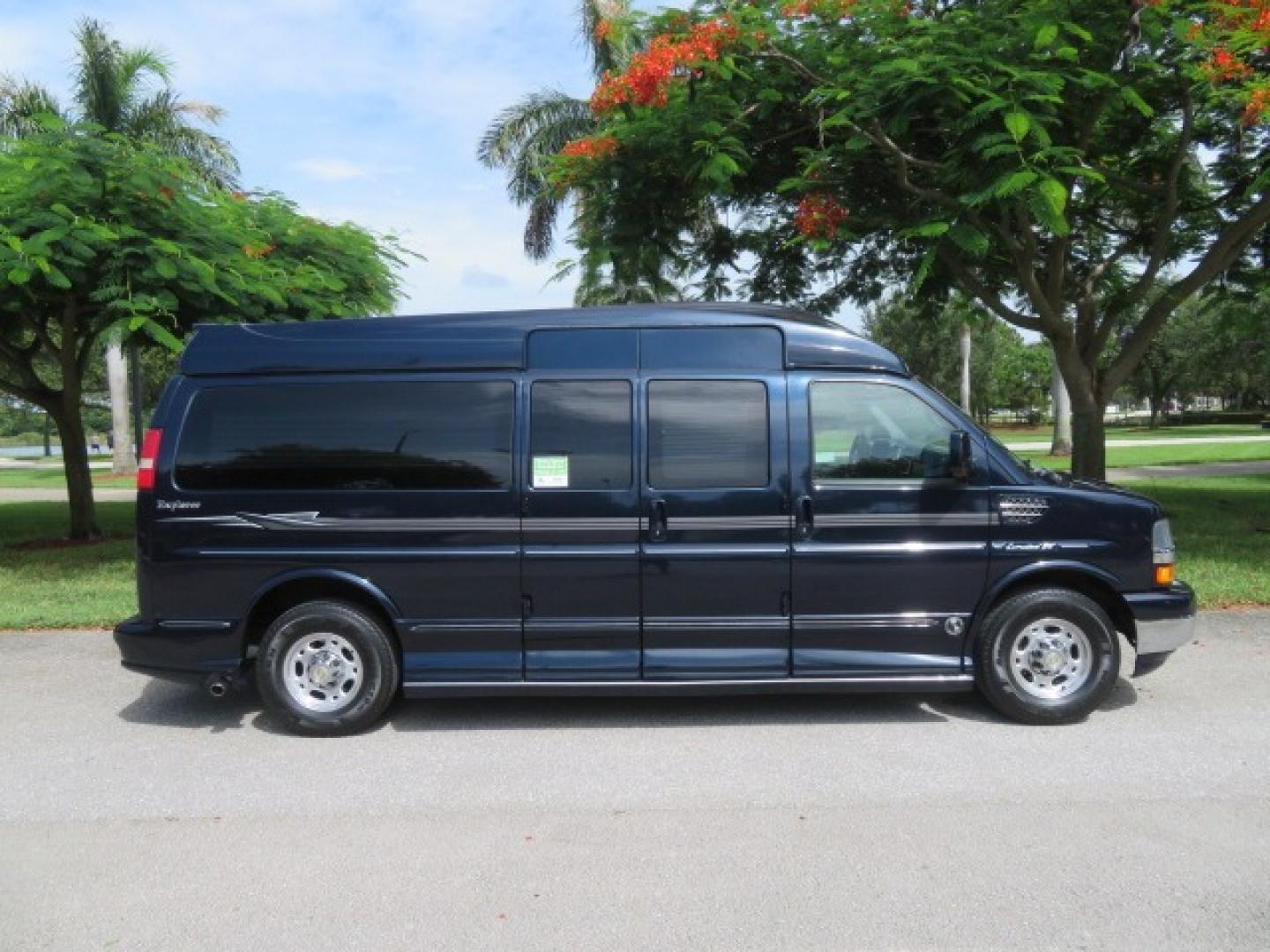 2012 Dark Blue /GRAY Chevrolet Express G2500 3LT RV (1GBWGLCG1C1) with an 6.0L V8 OHV 16V FFV engine, 6-Speed Automatic transmission, located at 4301 Oak Circle #19, Boca Raton, FL, 33431, (954) 561-2499, 26.388861, -80.084038 - You are looking at a Gorgeous 2012 Chevy Express Extended 2500 Handicap Wheelchair Conversion Van Explorer High Top Conversion with 47K Original Miles, Raised Side Entry Doors, Braun Side Wheelchair Lift with Wire Pendant Controls, Tie Down System, Plush Interior, Heated Seats, Back Up Camera, Rear - Photo#6