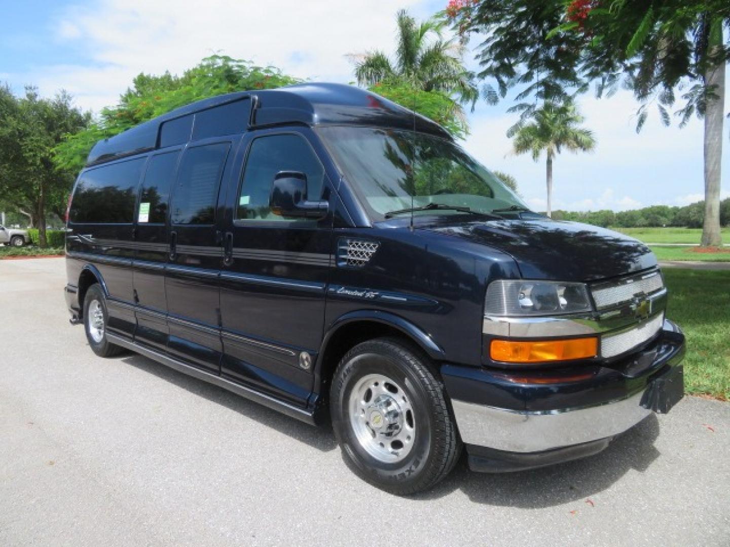 2012 Dark Blue /GRAY Chevrolet Express G2500 3LT RV (1GBWGLCG1C1) with an 6.0L V8 OHV 16V FFV engine, 6-Speed Automatic transmission, located at 4301 Oak Circle #19, Boca Raton, FL, 33431, (954) 561-2499, 26.388861, -80.084038 - You are looking at a Gorgeous 2012 Chevy Express Extended 2500 Handicap Wheelchair Conversion Van Explorer High Top Conversion with 47K Original Miles, Raised Side Entry Doors, Braun Side Wheelchair Lift with Wire Pendant Controls, Tie Down System, Plush Interior, Heated Seats, Back Up Camera, Rear - Photo#7