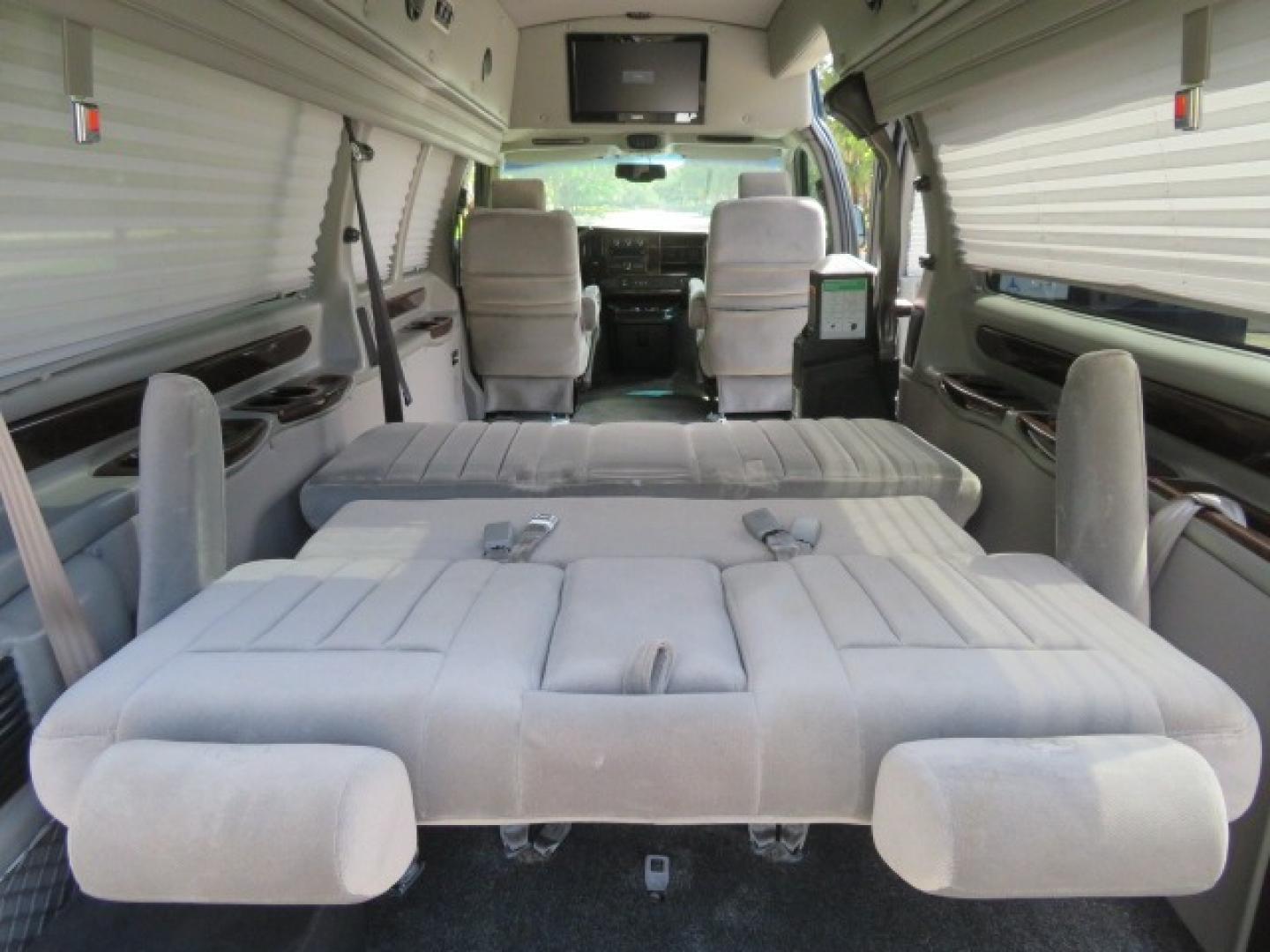 2012 Dark Blue /GRAY Chevrolet Express G2500 3LT RV (1GBWGLCG1C1) with an 6.0L V8 OHV 16V FFV engine, 6-Speed Automatic transmission, located at 4301 Oak Circle #19, Boca Raton, FL, 33431, (954) 561-2499, 26.388861, -80.084038 - You are looking at a Gorgeous 2012 Chevy Express Extended 2500 Handicap Wheelchair Conversion Van Explorer High Top Conversion with 47K Original Miles, Raised Side Entry Doors, Braun Side Wheelchair Lift with Wire Pendant Controls, Tie Down System, Plush Interior, Heated Seats, Back Up Camera, Rear - Photo#84