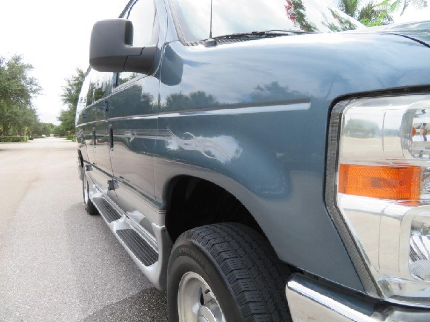 2012 Dark Blue Ford E-Series Van E-150 (1FTNE1EL9CD) with an 5.4L V8 SOHC 16V FFV engine, 4-Speed Automatic transmission, located at 4301 Oak Circle #19, Boca Raton, FL, 33431, (954) 561-2499, 26.388861, -80.084038 - Photo#27