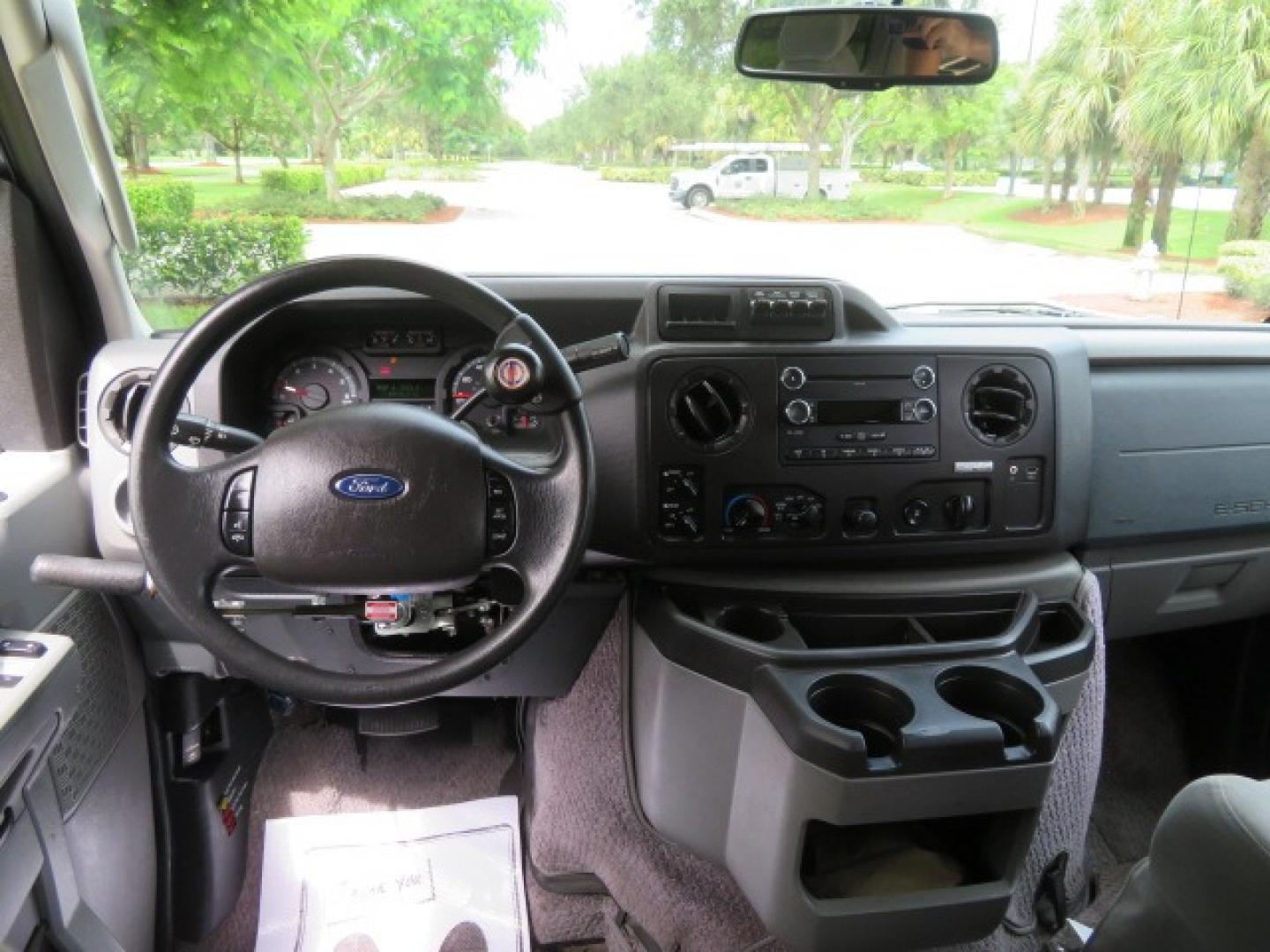 2012 Dark Blue Ford E-Series Van E-150 (1FTNE1EL9CD) with an 5.4L V8 SOHC 16V FFV engine, 4-Speed Automatic transmission, located at 4301 Oak Circle #19, Boca Raton, FL, 33431, (954) 561-2499, 26.388861, -80.084038 - Photo#64