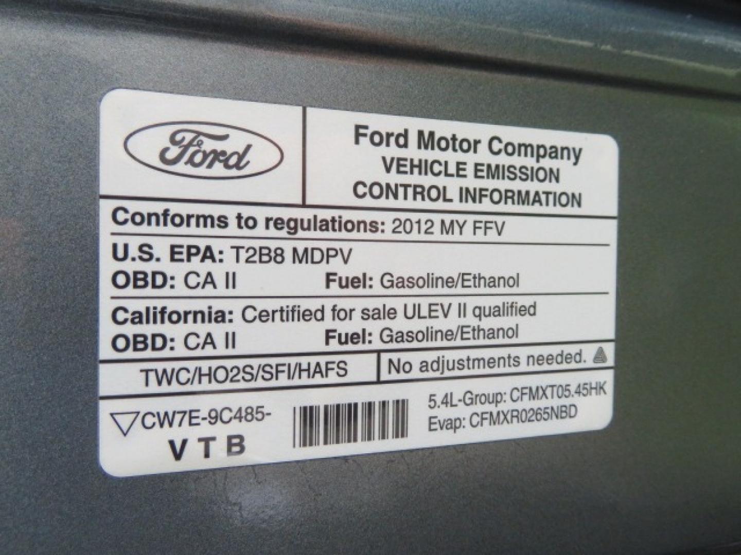 2012 Dark Blue Ford E-Series Van E-150 (1FTNE1EL9CD) with an 5.4L V8 SOHC 16V FFV engine, 4-Speed Automatic transmission, located at 4301 Oak Circle #19, Boca Raton, FL, 33431, (954) 561-2499, 26.388861, -80.084038 - Photo#80