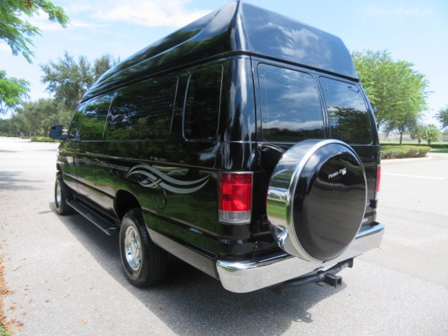 2014 Black Ford E-Series Van E-250 Extended (1FTNS2ELXED) with an 5.4L V8 SOHC 16V FFV engine, 4-Speed Automatic transmission, located at 4301 Oak Circle #19, Boca Raton, FL, 33431, (954) 561-2499, 26.388861, -80.084038 - You are looking at a Gorgeous Black 2014 Ford Econoline E250 Extended Handicap Wheelchair Conversion Van with 21K Original Miles and Fully Loaded with all the options including: Avenger Conversion Package, Ricon Slide Away 600LB Side Entry Wheelchair Lift, Lowered Floor, Expanded Side Entry Doors, P - Photo#14