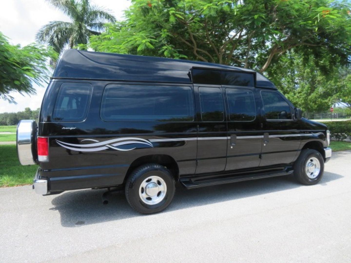 2014 Black Ford E-Series Van E-250 Extended (1FTNS2ELXED) with an 5.4L V8 SOHC 16V FFV engine, 4-Speed Automatic transmission, located at 4301 Oak Circle #19, Boca Raton, FL, 33431, (954) 561-2499, 26.388861, -80.084038 - You are looking at a Gorgeous Black 2014 Ford Econoline E250 Extended Handicap Wheelchair Conversion Van with 21K Original Miles and Fully Loaded with all the options including: Avenger Conversion Package, Ricon Slide Away 600LB Side Entry Wheelchair Lift, Lowered Floor, Expanded Side Entry Doors, P - Photo#18