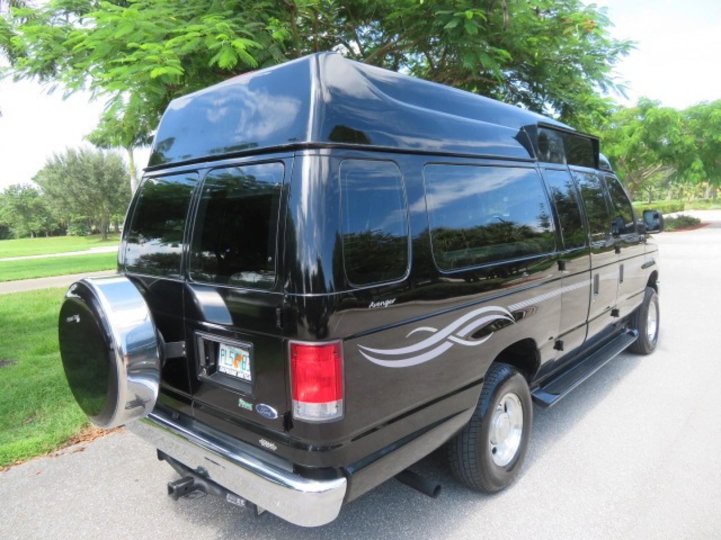 2014 Black Ford E-Series Van E-250 Extended (1FTNS2ELXED) with an 5.4L V8 SOHC 16V FFV engine, 4-Speed Automatic transmission, located at 4301 Oak Circle #19, Boca Raton, FL, 33431, (954) 561-2499, 26.388861, -80.084038 - You are looking at a Gorgeous Black 2014 Ford Econoline E250 Extended Handicap Wheelchair Conversion Van with 21K Original Miles and Fully Loaded with all the options including: Avenger Conversion Package, Ricon Slide Away 600LB Side Entry Wheelchair Lift, Lowered Floor, Expanded Side Entry Doors, P - Photo#26