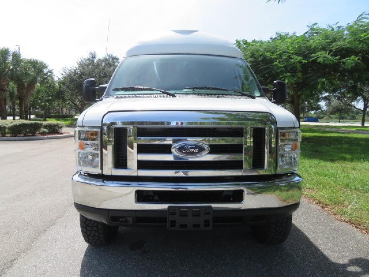 2010 White Ford E-Series Van E-350 Super Duty (1FTSE3ESXAD) with an 6.8L V10 SOHC 20V engine, located at 4301 Oak Circle #19, Boca Raton, FL, 33431, (954) 561-2499, 26.388861, -80.084038 - You are looking at a Beautiful and Extremely Rare 2010 Ford Econoline E350 Super Duty High Top Quigley 4x4 Handicap Wheelchair Conversion Van. This is a very nice Rust Free and Smoke Free Conversion Van with a Clean Carfax and Clean Title. No Stories and No Issues. This van is fully loaded with all - Photo#9