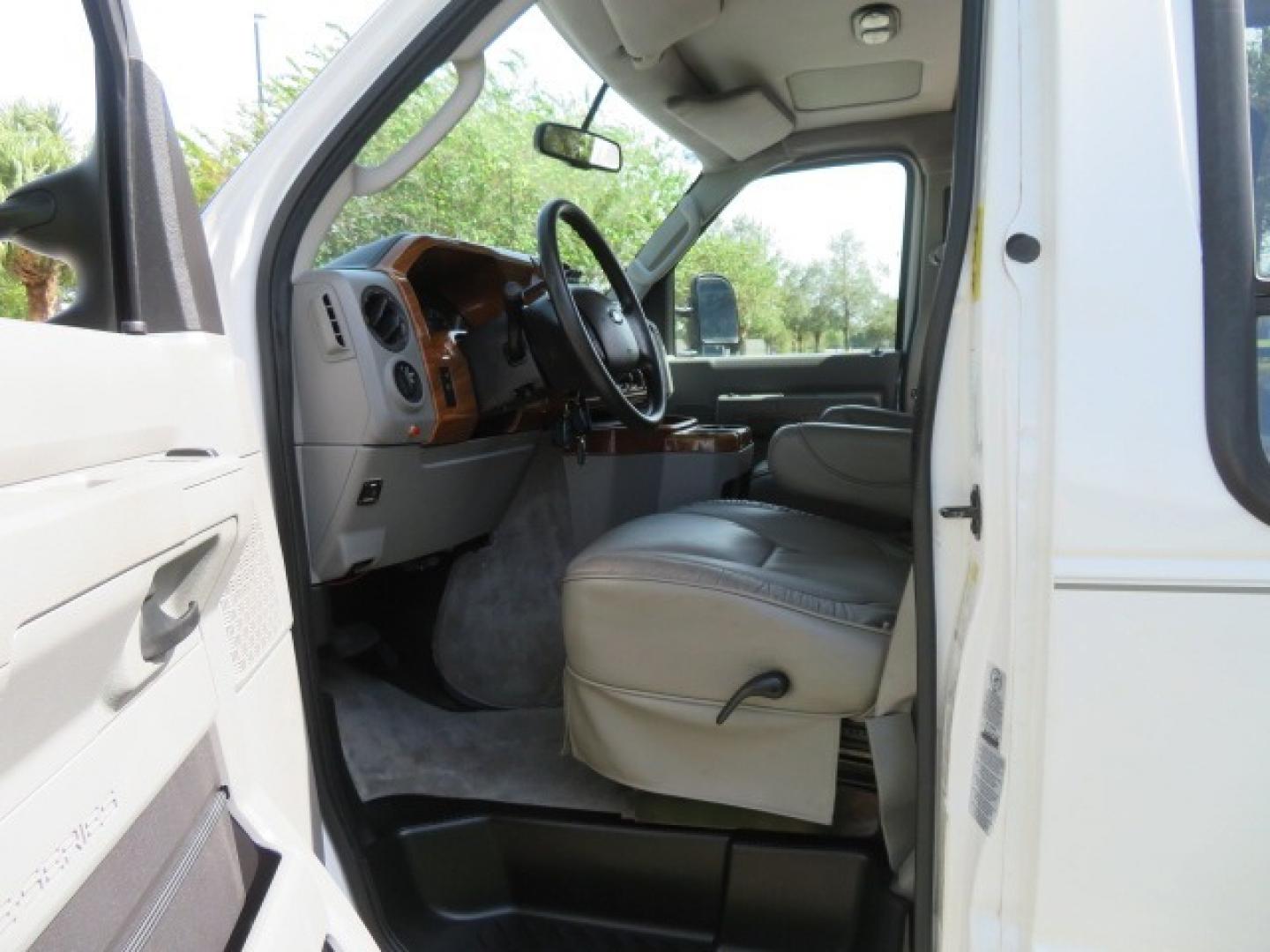 2010 White Ford E-Series Van E-350 Super Duty (1FTSE3ESXAD) with an 6.8L V10 SOHC 20V engine, located at 4301 Oak Circle #19, Boca Raton, FL, 33431, (954) 561-2499, 26.388861, -80.084038 - You are looking at a Beautiful and Extremely Rare 2010 Ford Econoline E350 Super Duty High Top Quigley 4x4 Handicap Wheelchair Conversion Van. This is a very nice Rust Free and Smoke Free Conversion Van with a Clean Carfax and Clean Title. No Stories and No Issues. This van is fully loaded with all - Photo#105