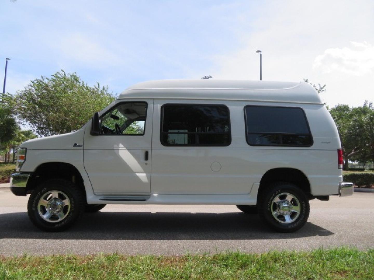 2010 White Ford E-Series Van E-350 Super Duty (1FTSE3ESXAD) with an 6.8L V10 SOHC 20V engine, located at 4301 Oak Circle #19, Boca Raton, FL, 33431, (954) 561-2499, 26.388861, -80.084038 - You are looking at a Beautiful and Extremely Rare 2010 Ford Econoline E350 Super Duty High Top Quigley 4x4 Handicap Wheelchair Conversion Van. This is a very nice Rust Free and Smoke Free Conversion Van with a Clean Carfax and Clean Title. No Stories and No Issues. This van is fully loaded with all - Photo#15