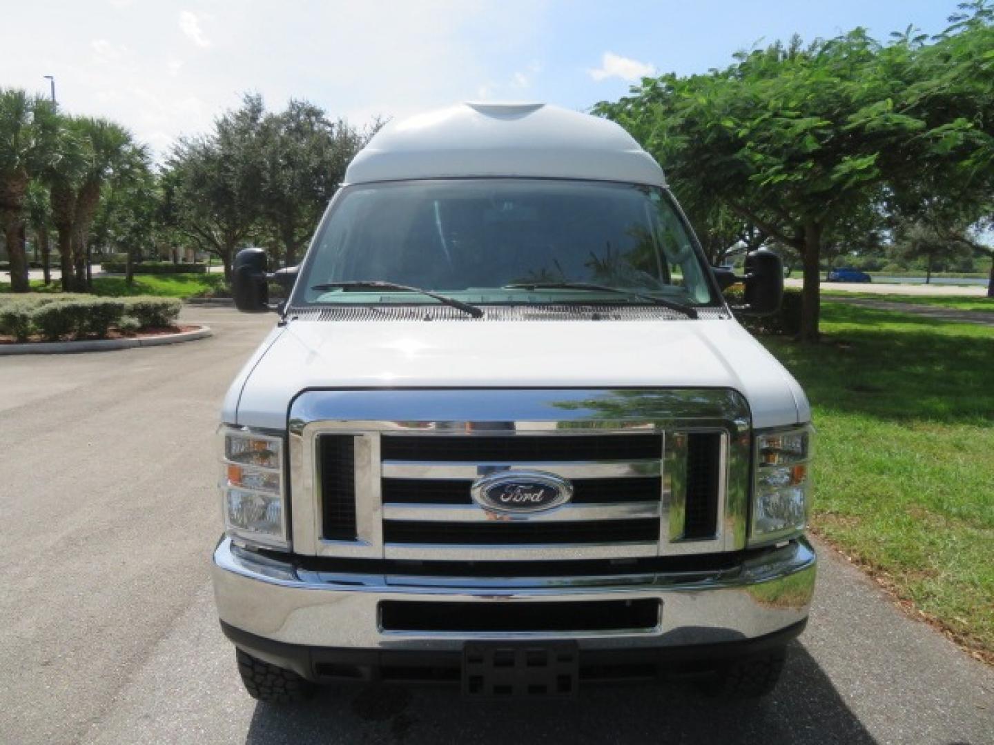 2010 White Ford E-Series Van E-350 Super Duty (1FTSE3ESXAD) with an 6.8L V10 SOHC 20V engine, located at 4301 Oak Circle #19, Boca Raton, FL, 33431, (954) 561-2499, 26.388861, -80.084038 - You are looking at a Beautiful and Extremely Rare 2010 Ford Econoline E350 Super Duty High Top Quigley 4x4 Handicap Wheelchair Conversion Van. This is a very nice Rust Free and Smoke Free Conversion Van with a Clean Carfax and Clean Title. No Stories and No Issues. This van is fully loaded with all - Photo#27