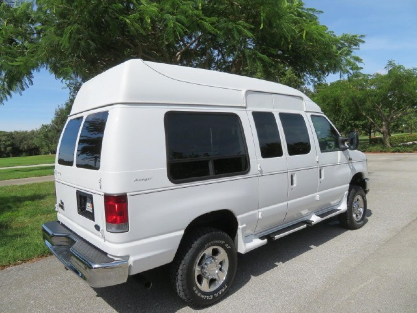 2010 White Ford E-Series Van E-350 Super Duty (1FTSE3ESXAD) with an 6.8L V10 SOHC 20V engine, located at 4301 Oak Circle #19, Boca Raton, FL, 33431, (954) 561-2499, 26.388861, -80.084038 - You are looking at a Beautiful and Extremely Rare 2010 Ford Econoline E350 Super Duty High Top Quigley 4x4 Handicap Wheelchair Conversion Van. This is a very nice Rust Free and Smoke Free Conversion Van with a Clean Carfax and Clean Title. No Stories and No Issues. This van is fully loaded with all - Photo#35