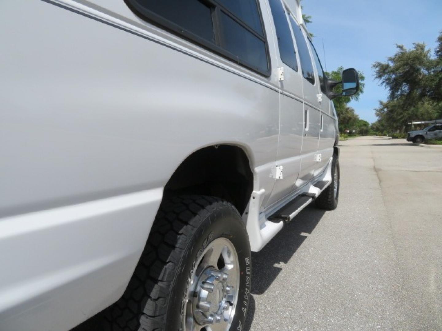 2010 White Ford E-Series Van E-350 Super Duty (1FTSE3ESXAD) with an 6.8L V10 SOHC 20V engine, located at 4301 Oak Circle #19, Boca Raton, FL, 33431, (954) 561-2499, 26.388861, -80.084038 - You are looking at a Beautiful and Extremely Rare 2010 Ford Econoline E350 Super Duty High Top Quigley 4x4 Handicap Wheelchair Conversion Van. This is a very nice Rust Free and Smoke Free Conversion Van with a Clean Carfax and Clean Title. No Stories and No Issues. This van is fully loaded with all - Photo#40