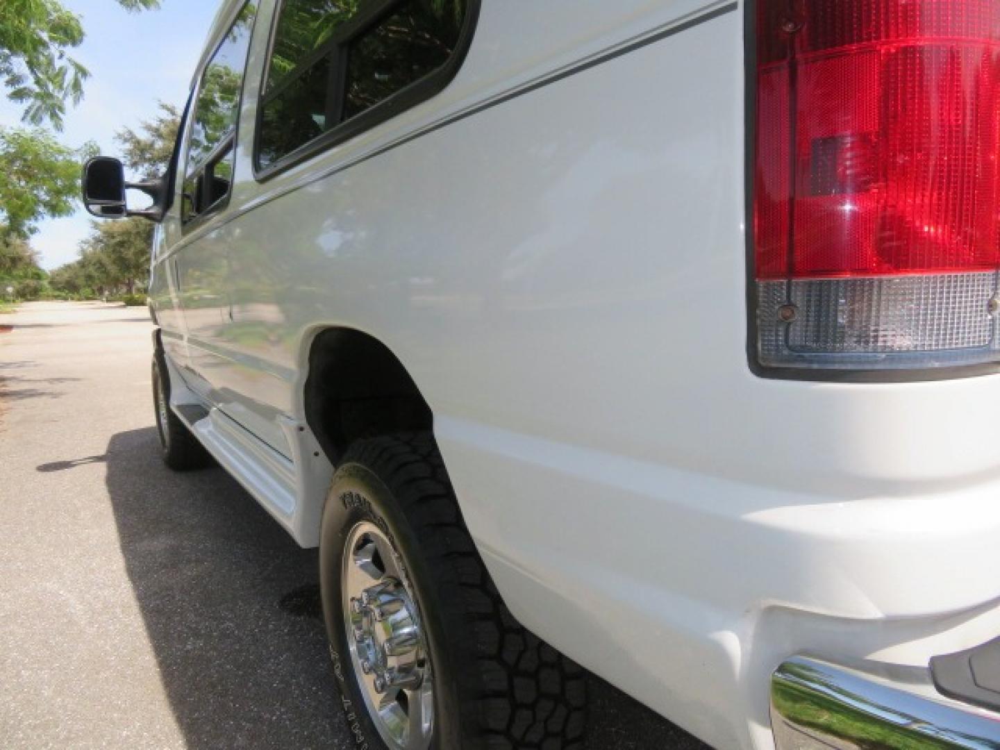 2010 White Ford E-Series Van E-350 Super Duty (1FTSE3ESXAD) with an 6.8L V10 SOHC 20V engine, located at 4301 Oak Circle #19, Boca Raton, FL, 33431, (954) 561-2499, 26.388861, -80.084038 - You are looking at a Beautiful and Extremely Rare 2010 Ford Econoline E350 Super Duty High Top Quigley 4x4 Handicap Wheelchair Conversion Van. This is a very nice Rust Free and Smoke Free Conversion Van with a Clean Carfax and Clean Title. No Stories and No Issues. This van is fully loaded with all - Photo#42