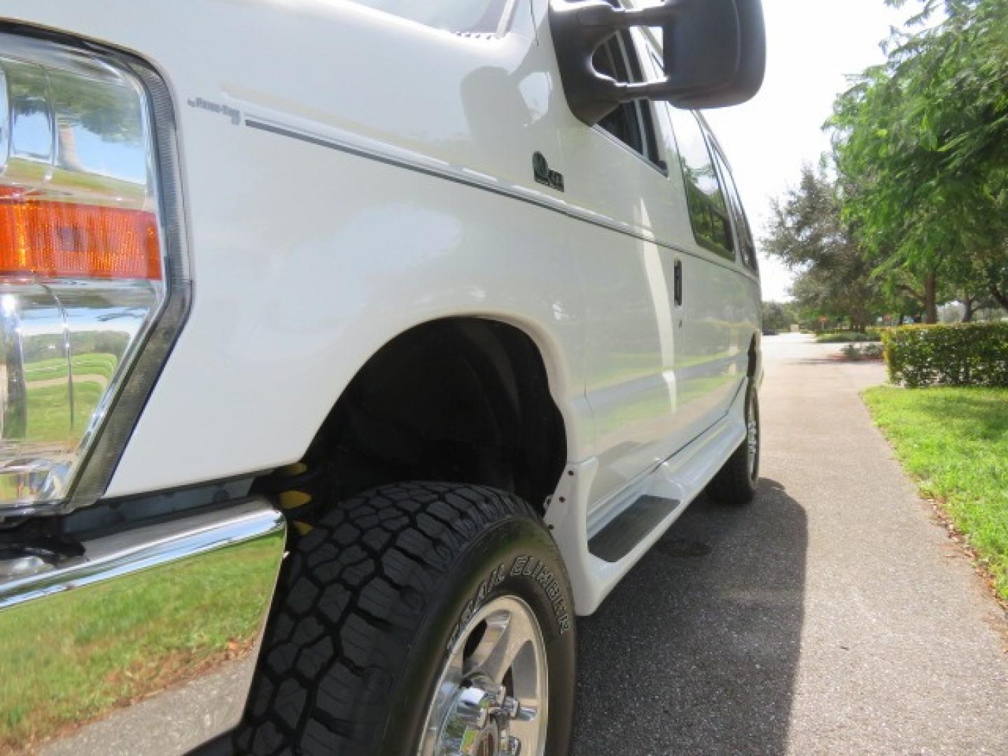 2010 White Ford E-Series Van E-350 Super Duty (1FTSE3ESXAD) with an 6.8L V10 SOHC 20V engine, located at 4301 Oak Circle #19, Boca Raton, FL, 33431, (954) 561-2499, 26.388861, -80.084038 - You are looking at a Beautiful and Extremely Rare 2010 Ford Econoline E350 Super Duty High Top Quigley 4x4 Handicap Wheelchair Conversion Van. This is a very nice Rust Free and Smoke Free Conversion Van with a Clean Carfax and Clean Title. No Stories and No Issues. This van is fully loaded with all - Photo#43