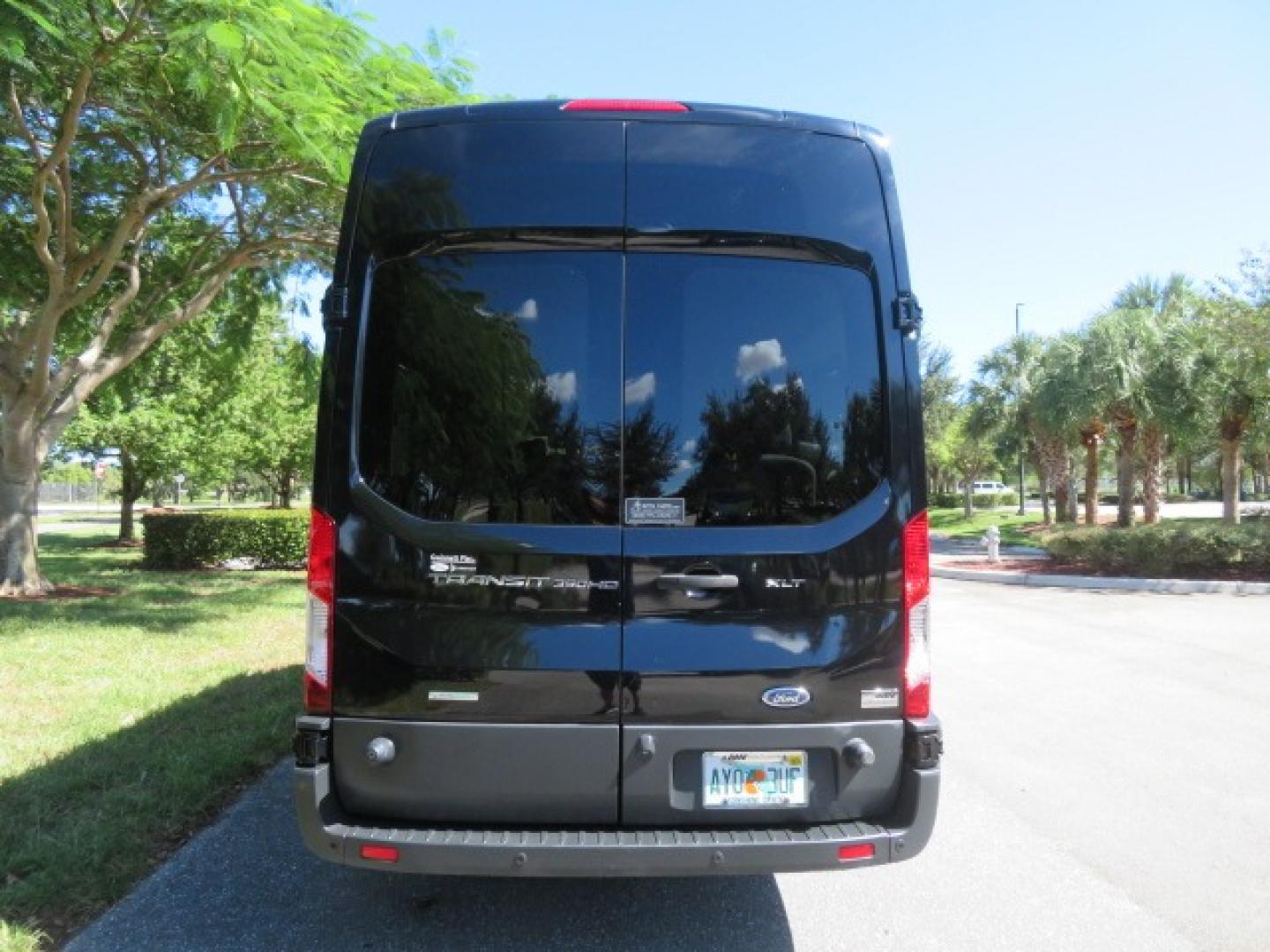 2017 Ford Transit 350 Wagon HD High Roof XLT Sliding Pass. 148 WB EL (1FBVU4XG3HK) with an 3.5L V6 DOHC 24V engine, 6A transmission, located at 4301 Oak Circle #19, Boca Raton, FL, 33431, (954) 561-2499, 26.388861, -80.084038 - Photo#15