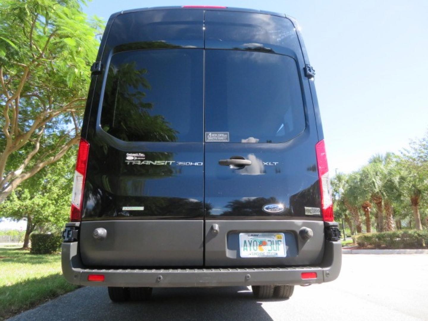 2017 Ford Transit 350 Wagon HD High Roof XLT Sliding Pass. 148 WB EL (1FBVU4XG3HK) with an 3.5L V6 DOHC 24V engine, 6A transmission, located at 4301 Oak Circle #19, Boca Raton, FL, 33431, (954) 561-2499, 26.388861, -80.084038 - Photo#27